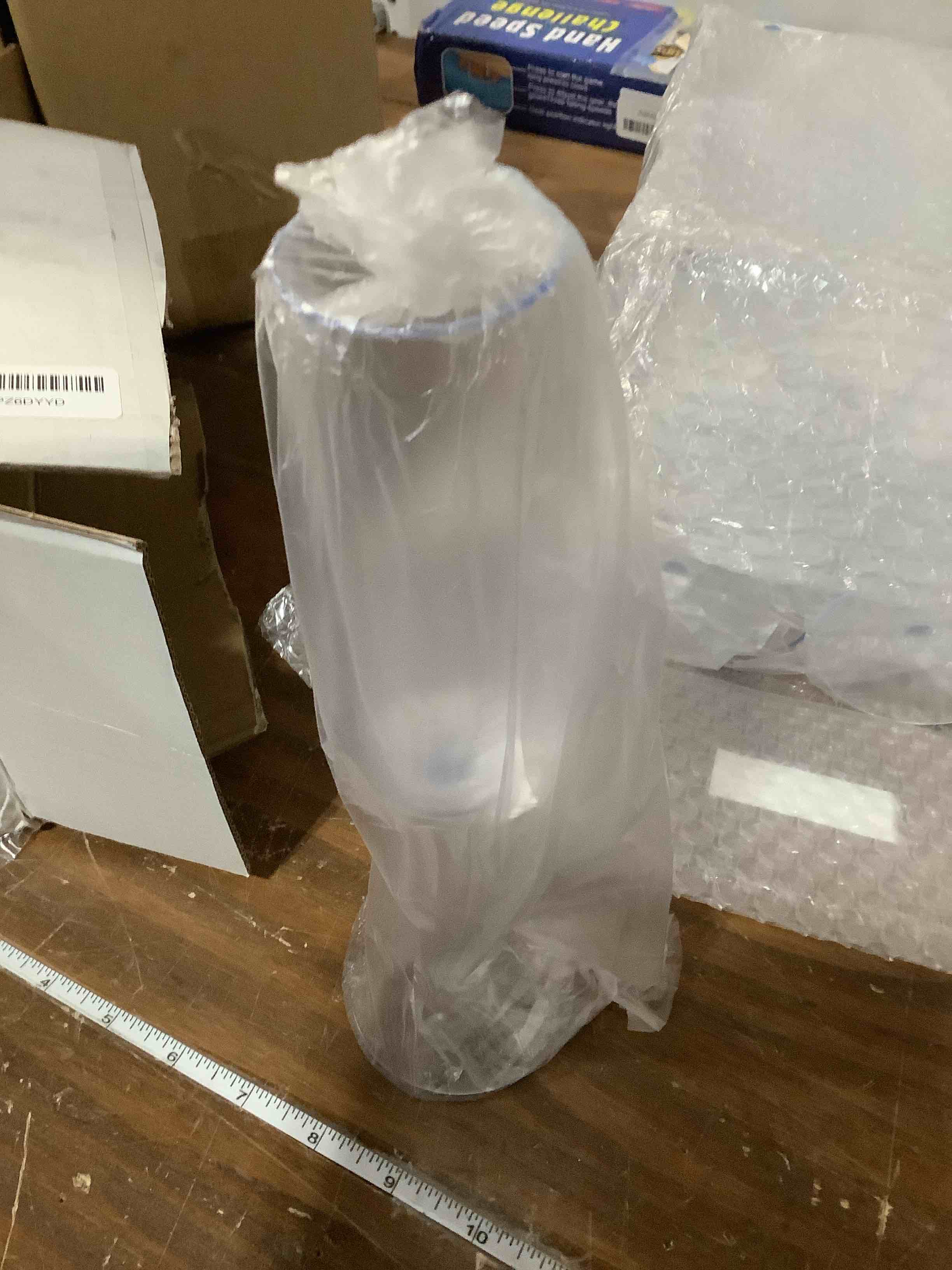 Condition photo showing Good Condition for Ciaell 12 Pack Plastic Champagne Flutes - 6 Oz Clear Disposable Champagne Glasses - Square Plastic Toasting Glasses for Party Birthday Anniversary Wedding 12Pack-6oz-Clear