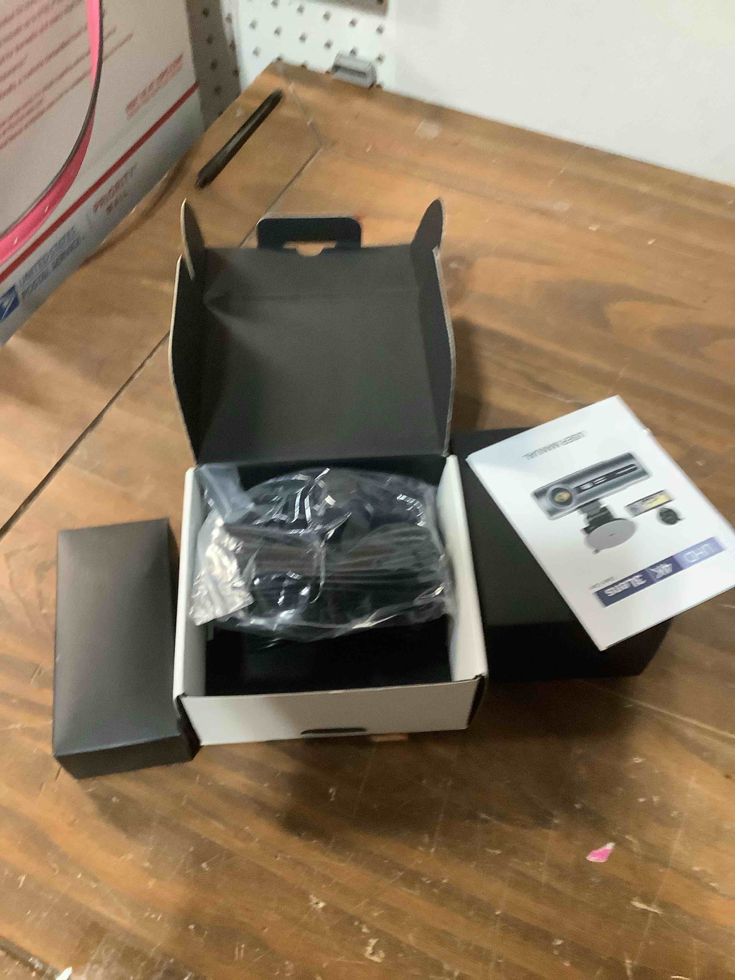 Condition photo showing Good Condition for 3-Channel 4K Dash Cam with WiFi, 4K+1080P+1080P Front/Inside/Rear, Night Vision, Parking Mode, 64GB Card Included J10