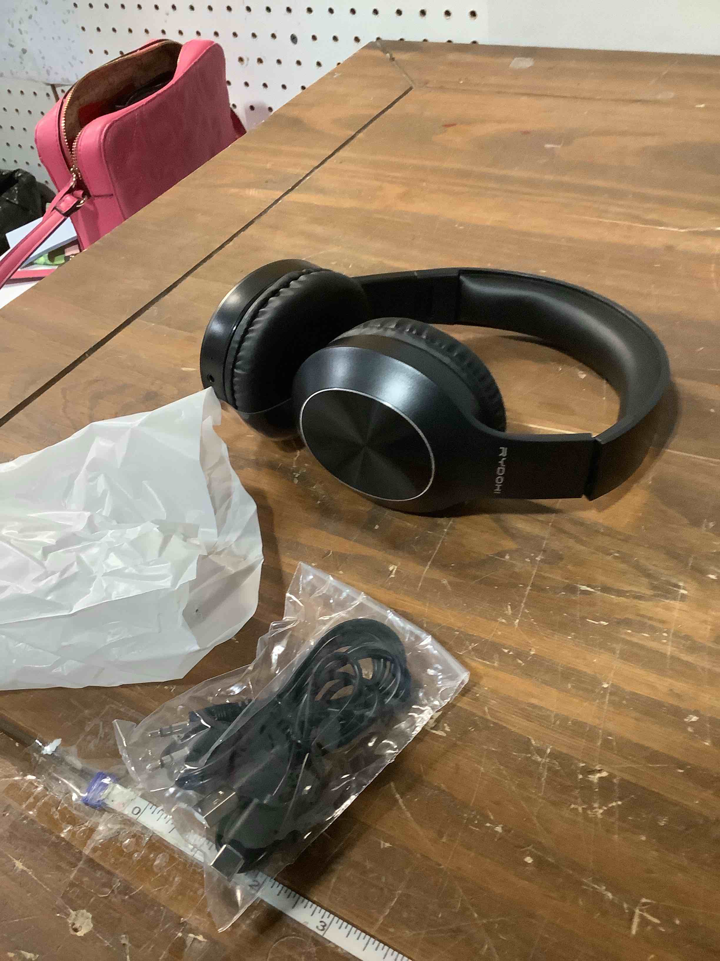 Condition photo showing Good Condition for Bluetooth Headphones Over Ear, 68H Playtime and 3 EQ Music Modes Wireless Headphones with Microphone/Deep Bass, HiFi Stereo Foldable Lightweight Headset for PC Home Travel Office ?Black