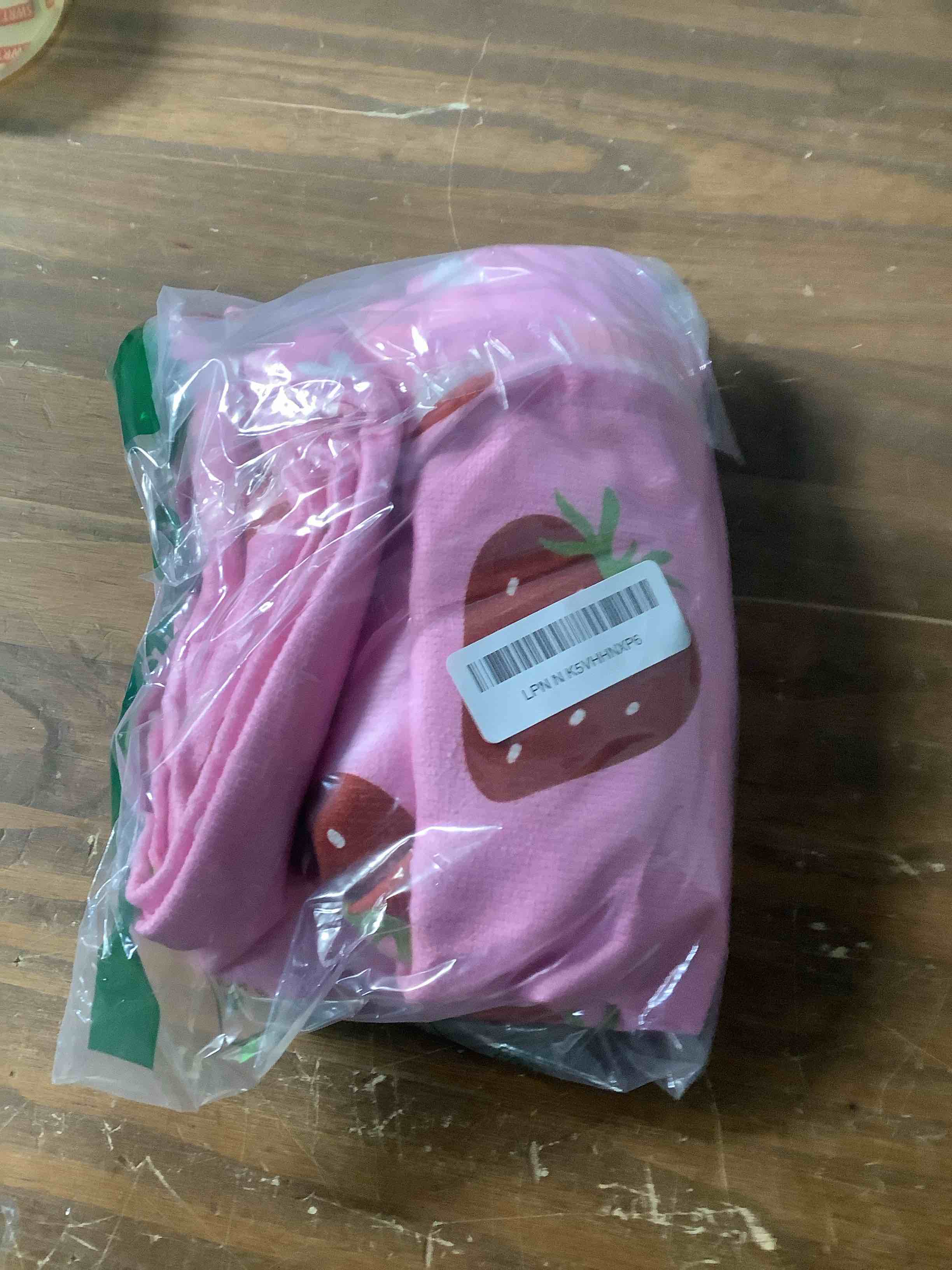 Condition photo showing Good Condition for saftan Baby Bath Hooded Towels, Super Soft and Absorbent, Baby Towel Beach | Pool Towels for Baby Kids Ages 0-8, Baby Essentials for Newborn Boys and Girls |30X50 in |Love Strawberry