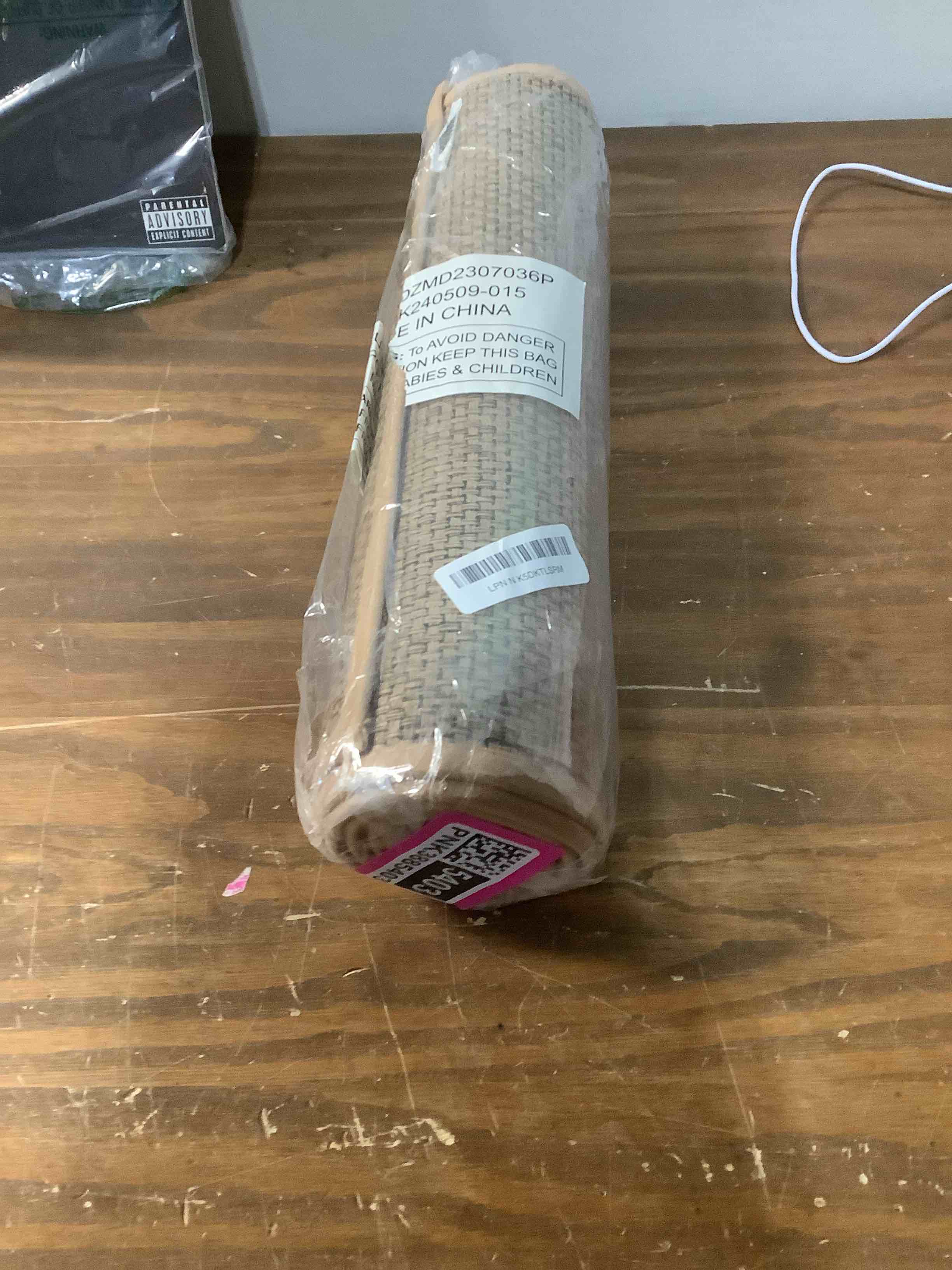 Condition photo showing Good Condition for CRUGLA Kitchen Rugs and Mats Non Skid Washable Sets of 2?Absorbent Standing Runner Rugs for Floor, Kitchen, Bathroom, Bedroom, Living Room - Beige (47x17+29.5x17inch)