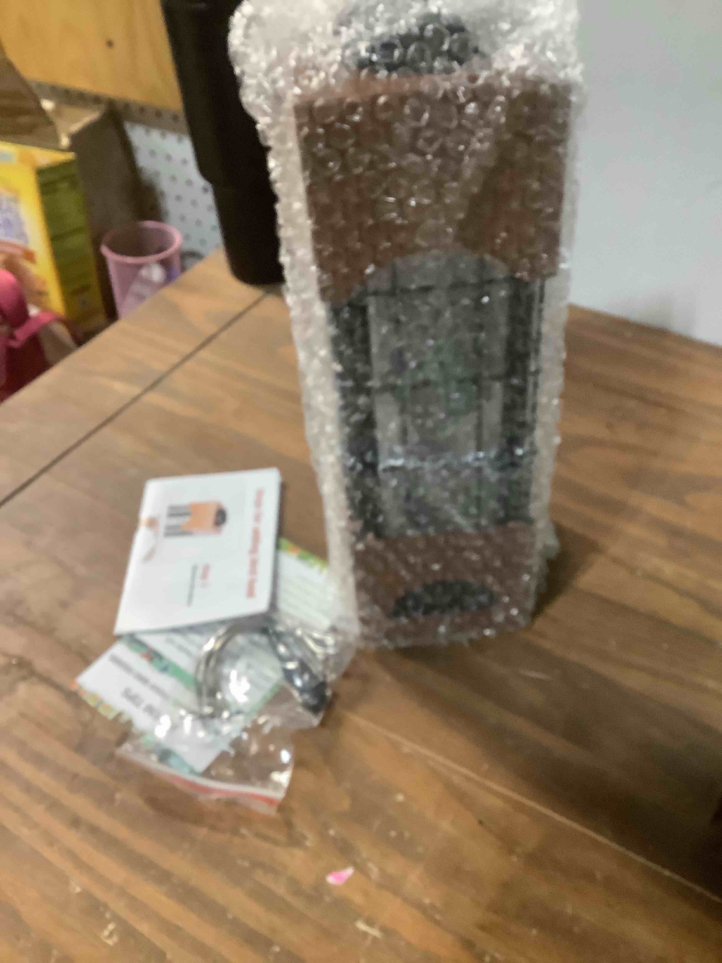 Condition photo showing Good Condition for Hanging Squirrel Proof Bird Feeder - 5LBS Large Capacity Thistle Feeder for Finch, Cardinal, Bluebird, Blue Jay, Wild Bird- Whole-Unit Weight Activation