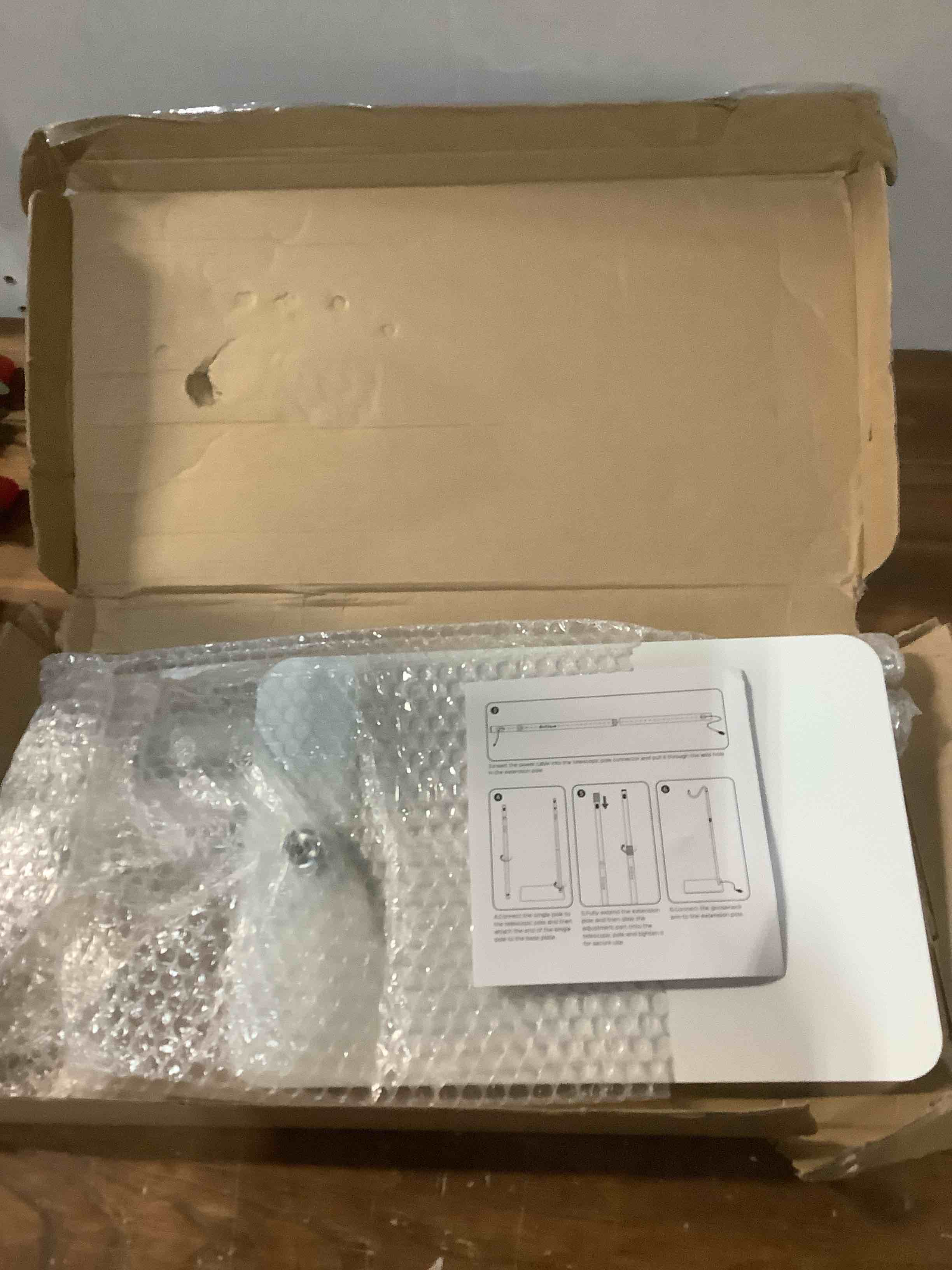 Condition photo showing Good Condition for Baby Monitor Floor Stand Holder Mount Compactible for Nanit Pro & Flex Stand,Infant Optics DXR-8 Pro,VTech VM901/VM819/RM7764,Momcozy,HelloBaby,eufy E110,nooie IPC100,Motorola VM75/VM50G/VM44 68.8"White