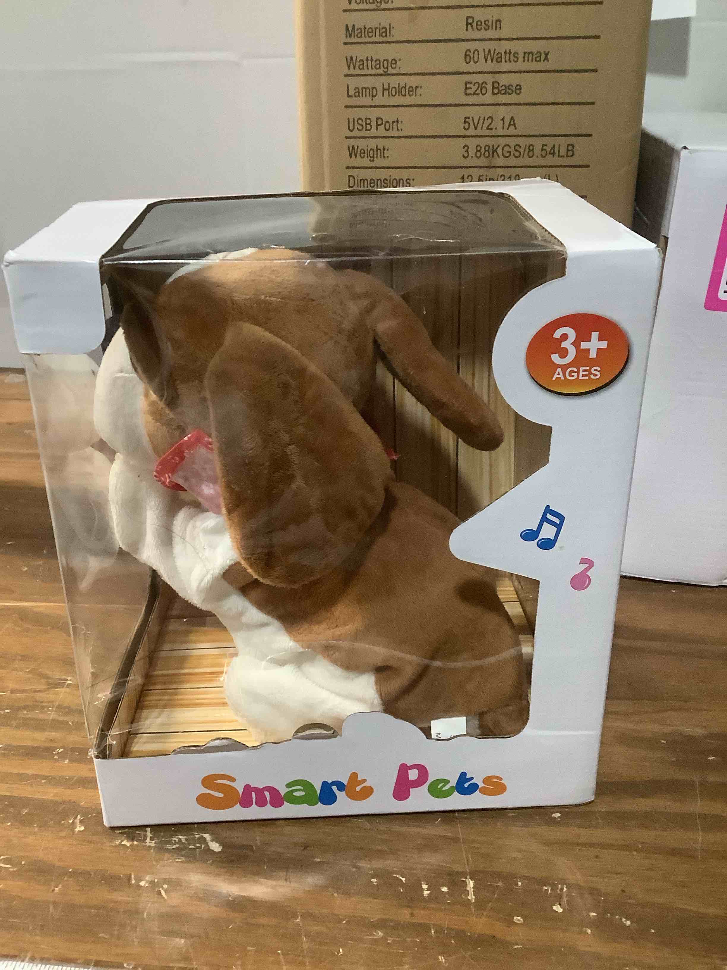 Condition photo showing Good Condition for Liberty Imports Cute Interactive Puppy Dog Plush - Animated Walking Barking Sitting Electronic Toy Pet with Sound and Touch Control - Animal Companion for Kids