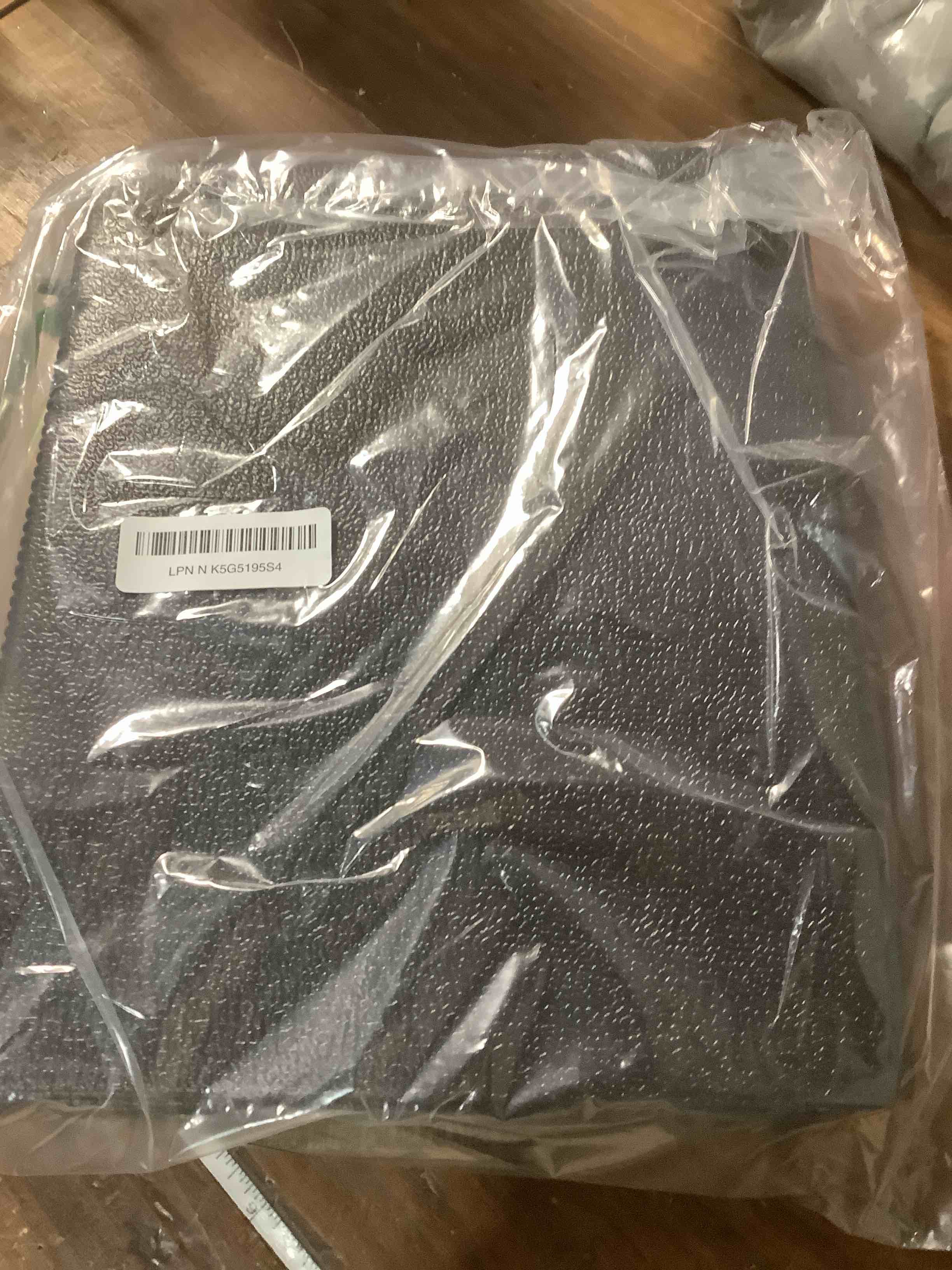 Condition photo showing Good Condition for Foldable Rubber Treadmill Mat - Exercise Bike Mat with Waterproof Non-Slip Shock Absorption, Exercise Equipment Mat to Protect Floor for Home Gym Workout 68"L x 24"W x 0.2"Th