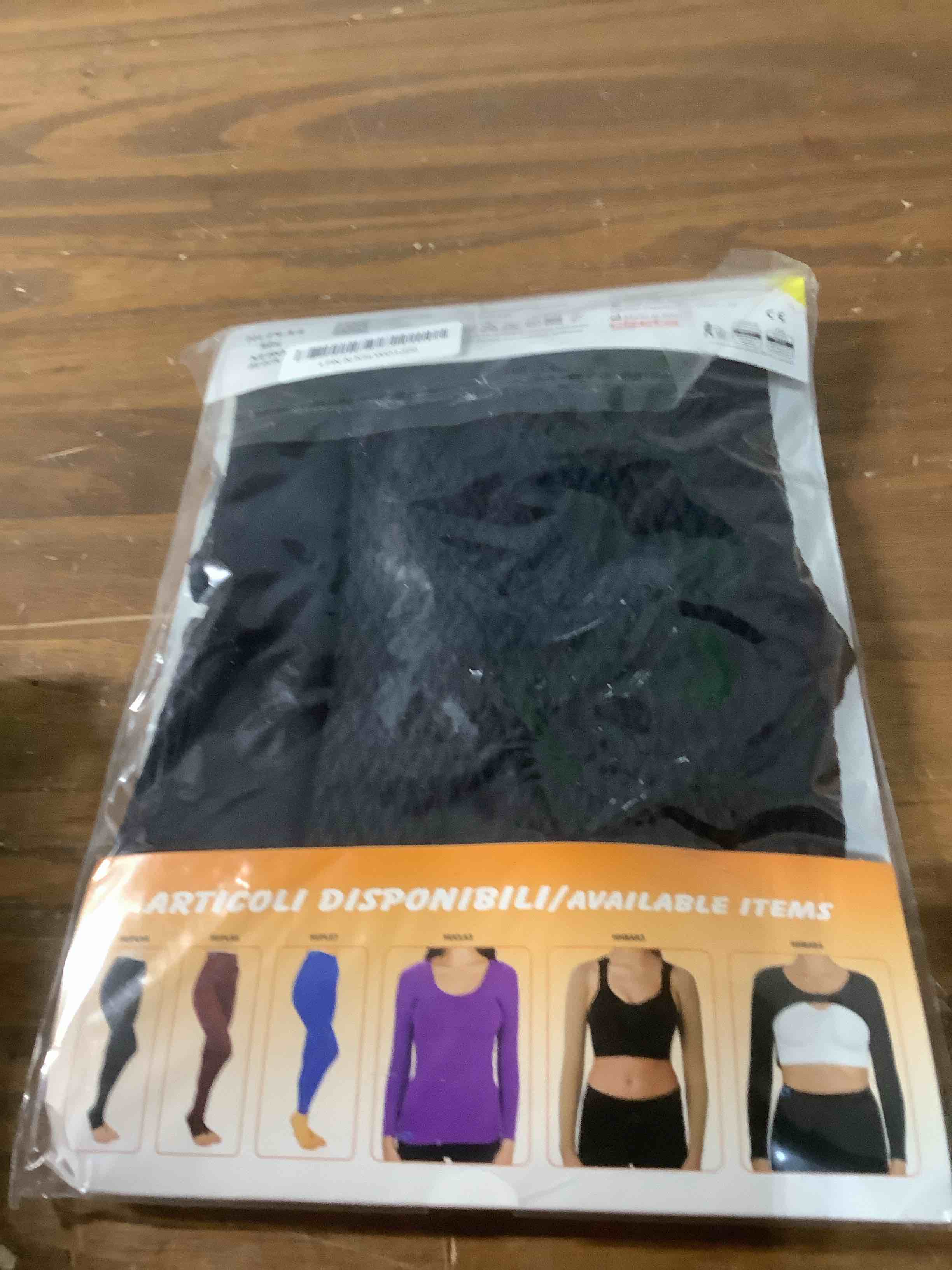 Condition photo showing Good Condition for CzSalus Flat knit Lipedema, Lymphedema support slimming compression leggins (Kl1 18-21 mmHg) Medium Short Black