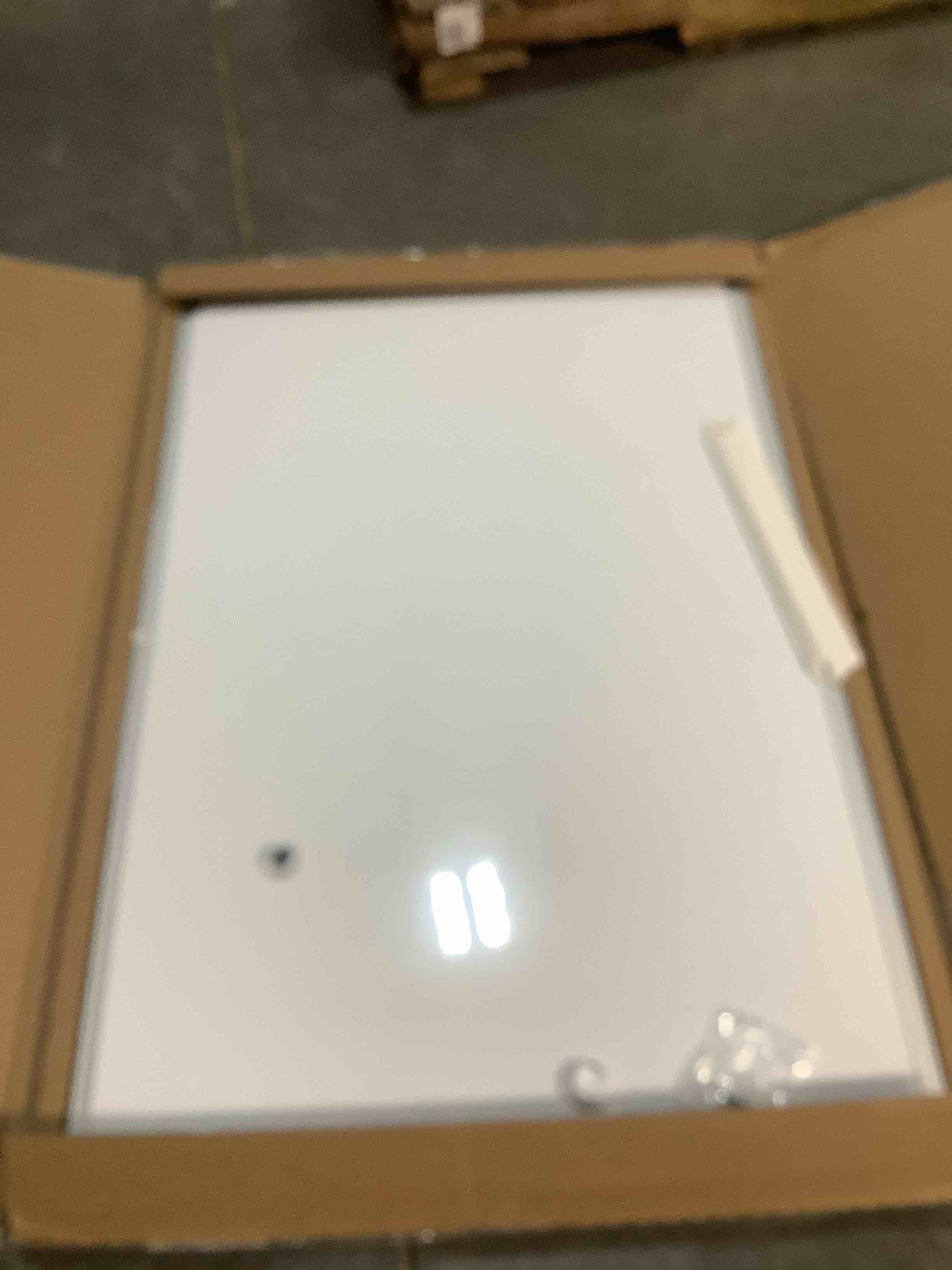 Condition photo showing Good Condition for Amazon Basics Magnetic Dry Erase Whiteboard, 36"W x 24"H, Aluminum Frame, Silver/White Silver/White 36"W x 24"H