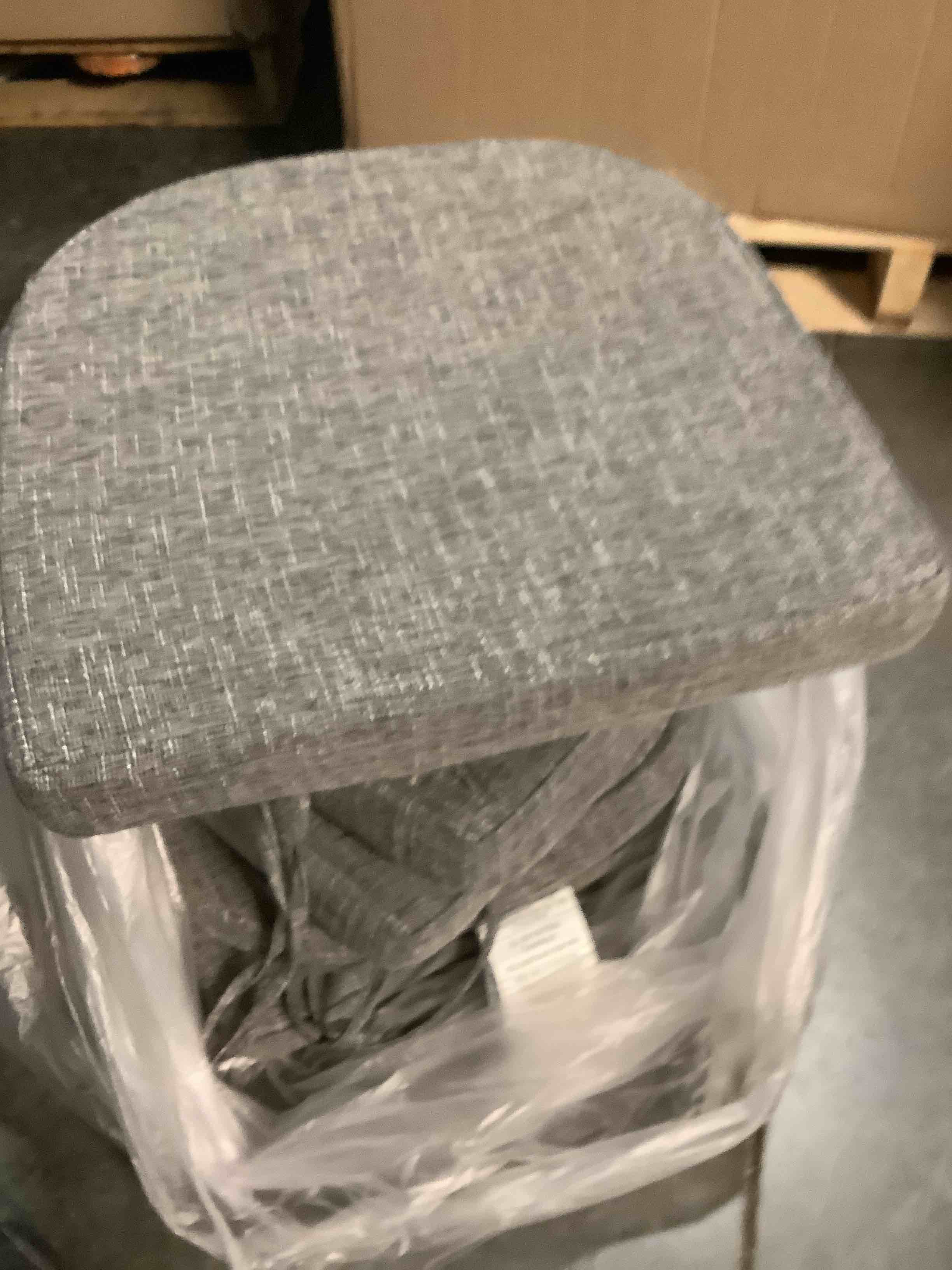 Condition photo showing Good Condition for HOMELYSIAN Chair Cushions for Dining Chairs, Non Slip Chair Pads with Ties and Washable Covers, Memory Foam Kitchen Chair Cushions Set of 6, 16"X16"X2.5", Dark Gray Dark Gray Pack of 6