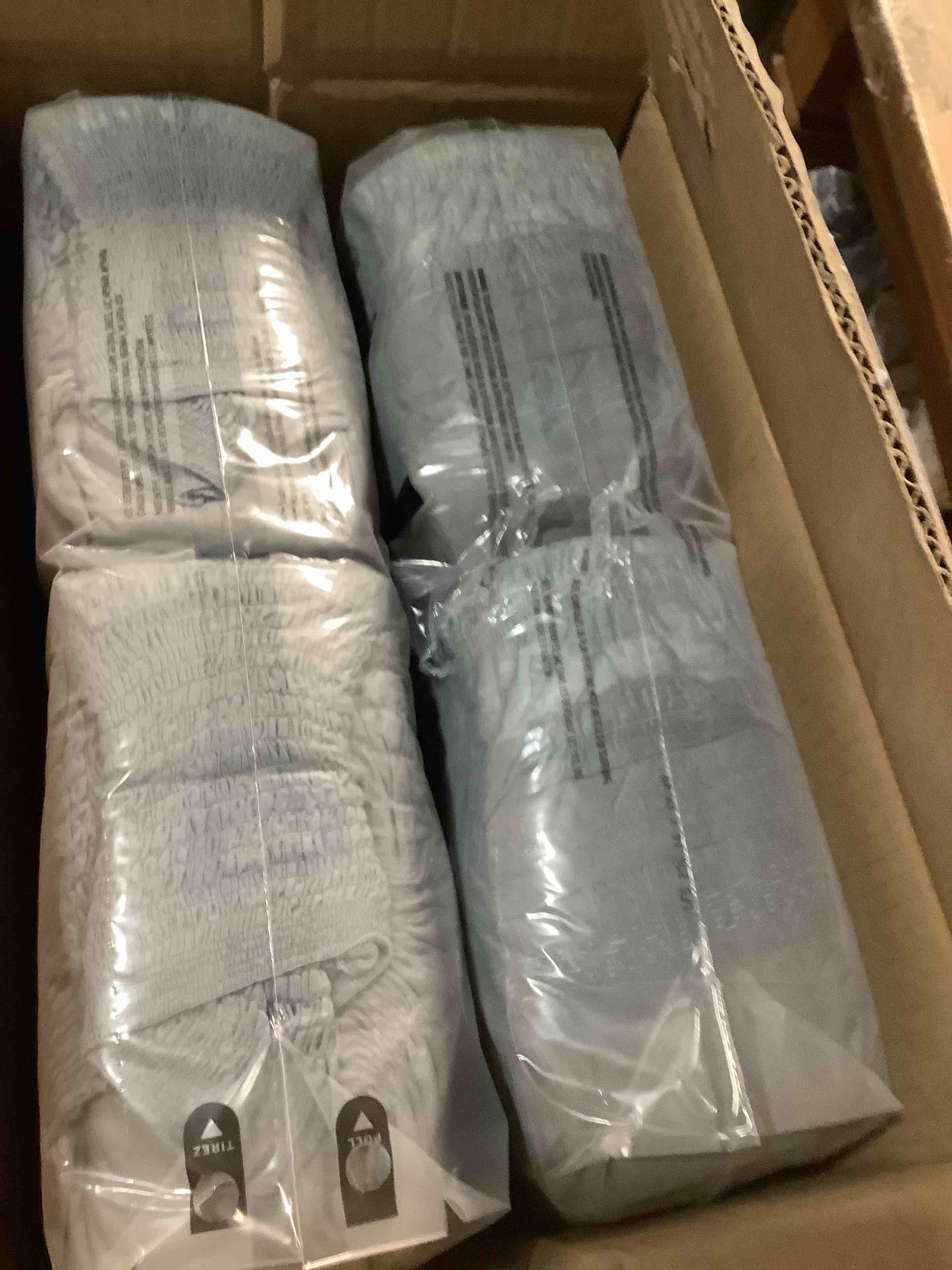 Condition photo showing Good Condition for Depend Fresh Protection Adult Diapers, Incontinence Underwear for Men, Disposable, Maximum, Extra-Large, Grey, 68 Count (2 Packs of 34), Packaging May Vary X-Large 68