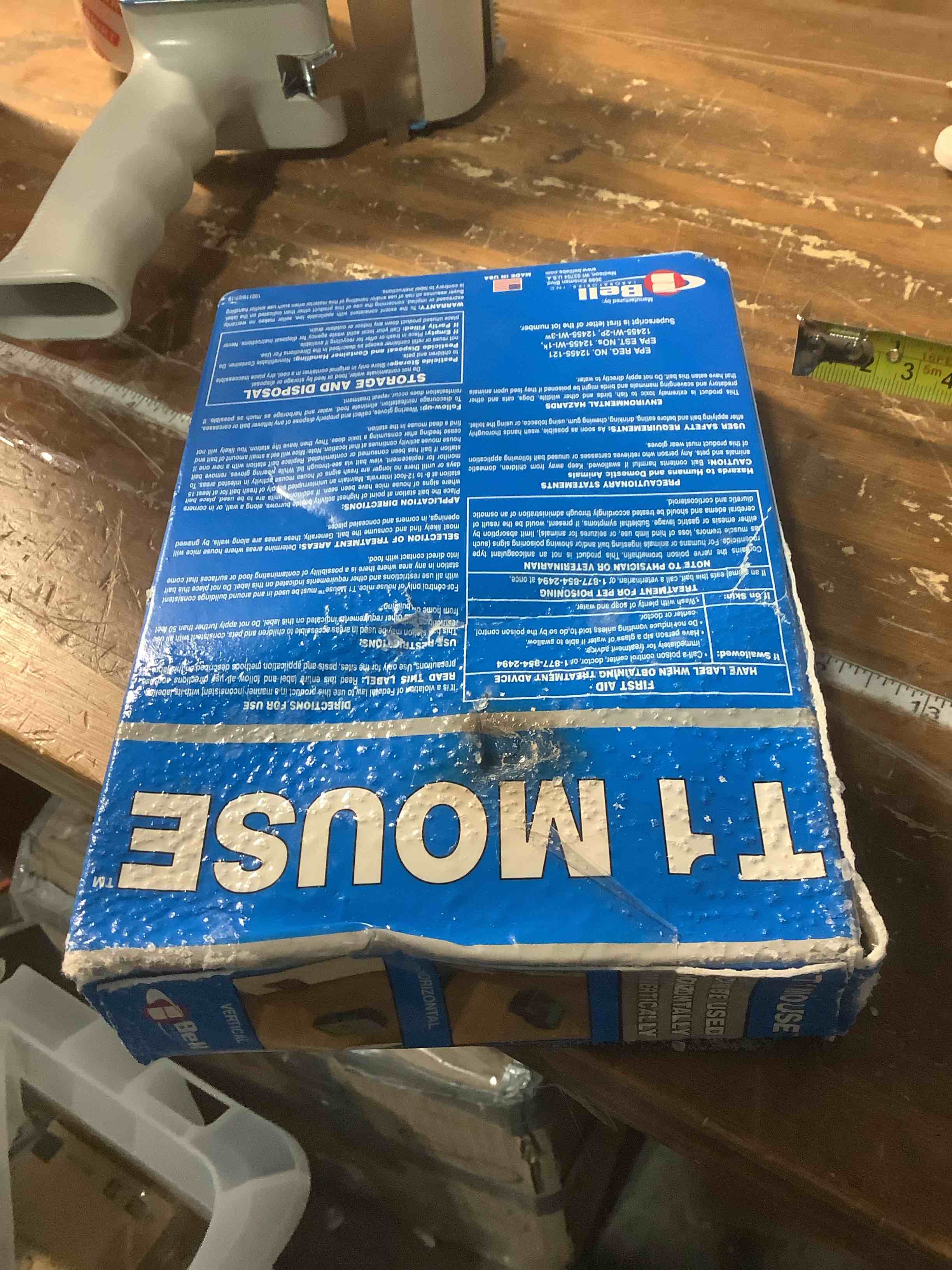 Condition photo showing As Is for T1 Mouse Disposable Mouse Bait Stations-1 Box (4 stations)