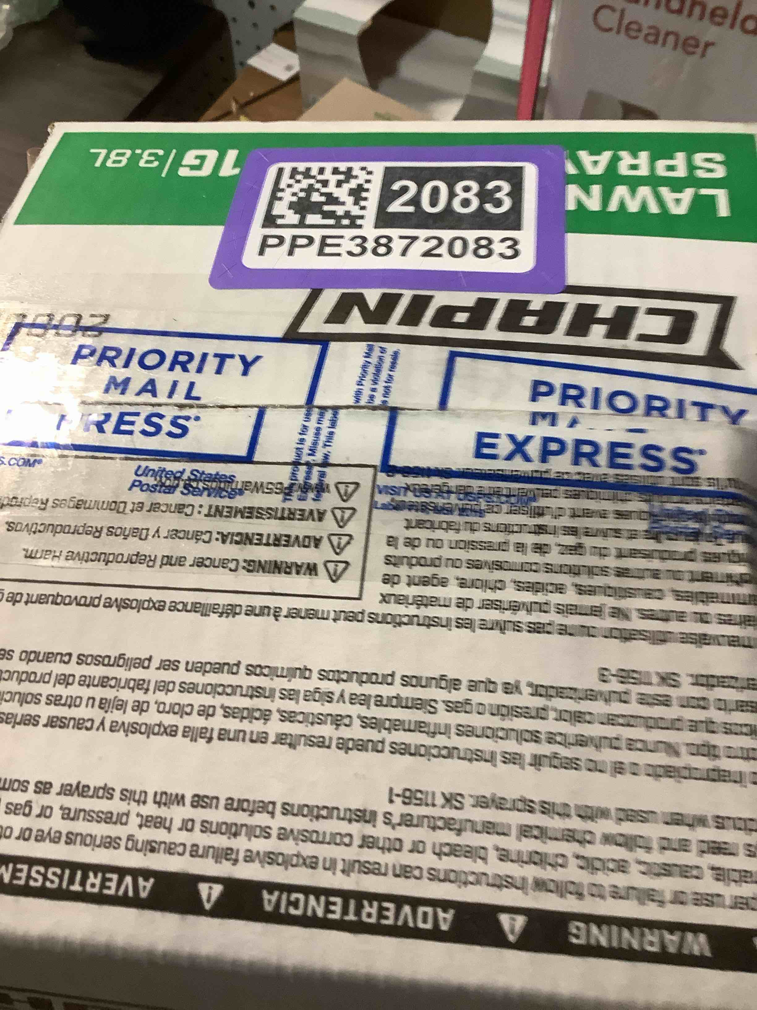 Condition photo showing Good Condition for Chapin USA 20004 Pump Sprayer, 1 Gallon, Lawn and Garden, Hand Pressurized, Anti-Clog Filter, Adjustable Spray Nozzle, Spraying Plants, Watering, Weeds, Fertilizer and Pests, Translucent