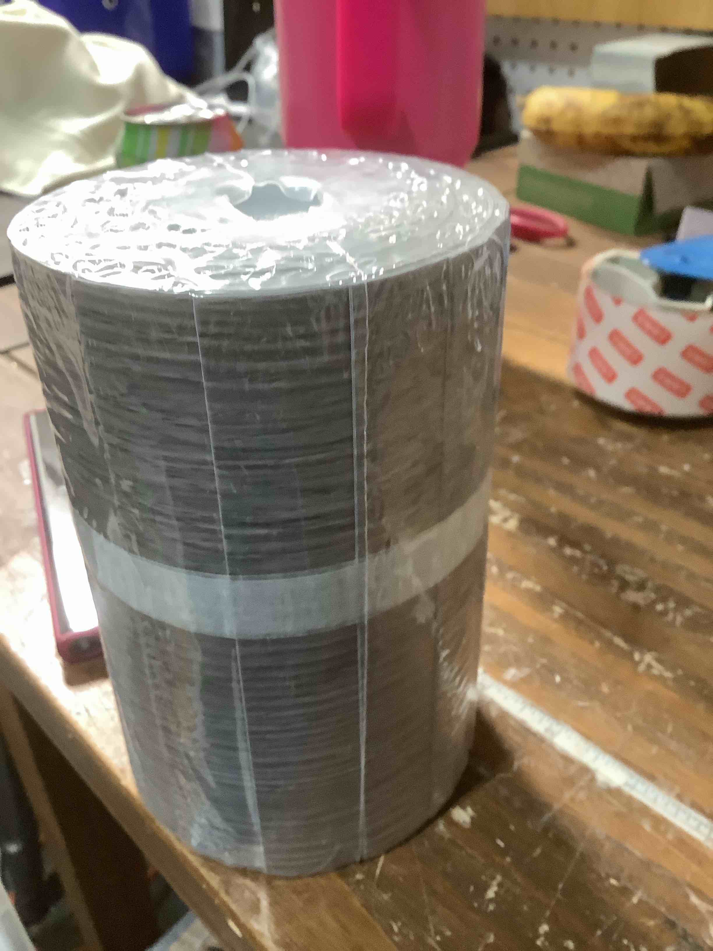 Condition photo showing Good Condition for SIMILAR PRODUCT 15 square feet Art3d Peel and Stick Vinyl Floor Tiles 30-Pack 12 x 12 inch, Self Adhesive Waterproof Flooring Wood Planks for Kitchen, Dining Room, Bedrooms, Cover 30 Sq. Ft, White-Washed Oak