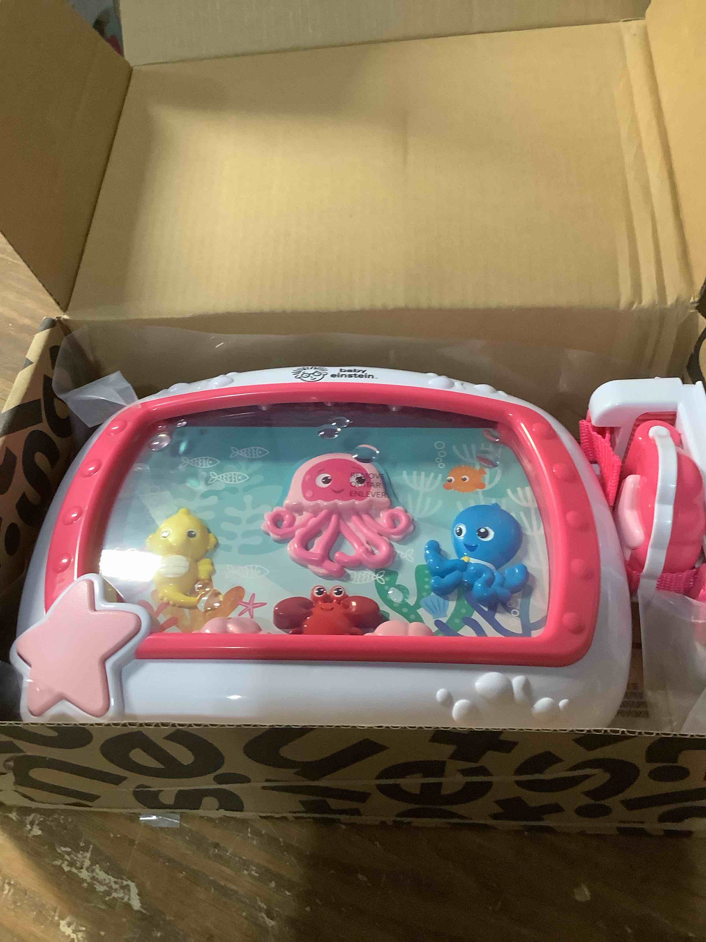 Condition photo showing Good Condition for Baby Einstein Sea Dreams Soother Musical Crib Toy and Sound Machine, Pink, Newborn and up