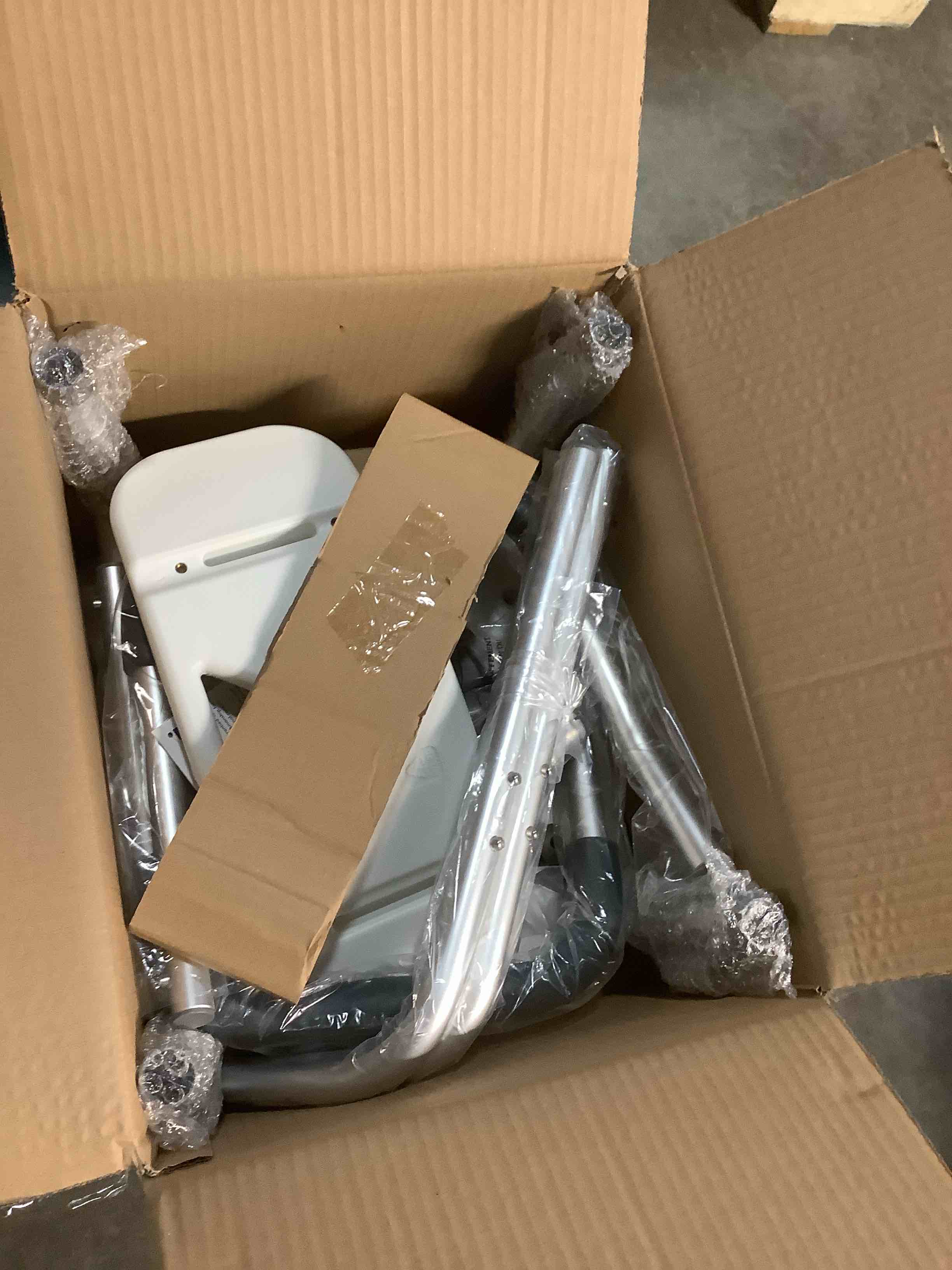 Condition photo showing Good Condition for Bath SafetyBenches/Stools Product Description: KD Bath Bench w/Back & Padded Arm,1/ea