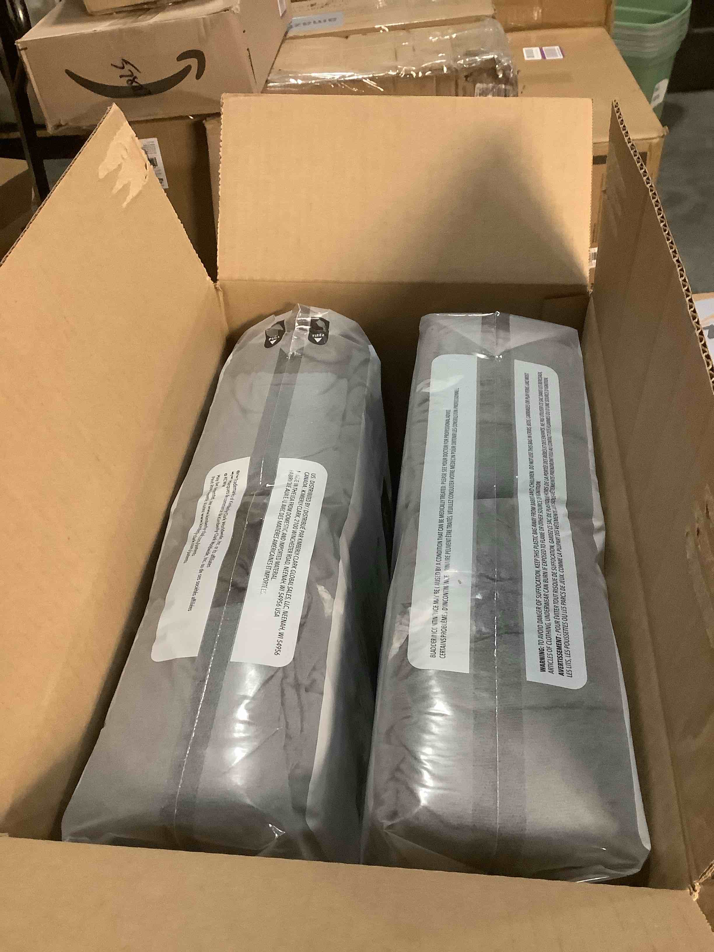 Condition photo showing Good Condition for Depend Real Fit Incontinence Underwear for Men - Maximum Absorbency - L/XL - Gray - 52ct