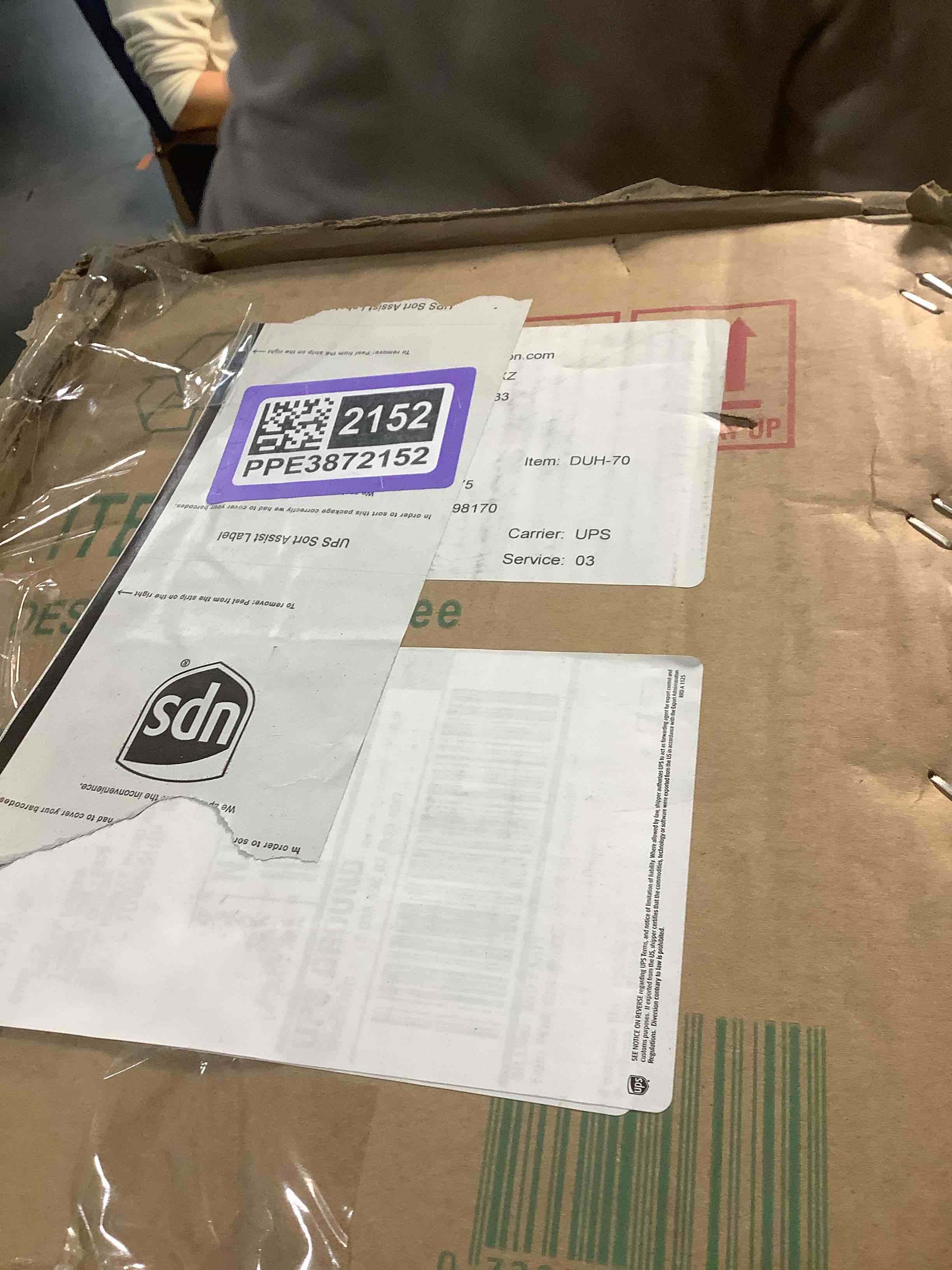 Condition photo showing Good Condition for National Tree Company 7 ft Unlit Dunhill Fir Full Artificial Christmas Tree, 2,144 Tips, Includes Stand, Green 6ft 11in Tree