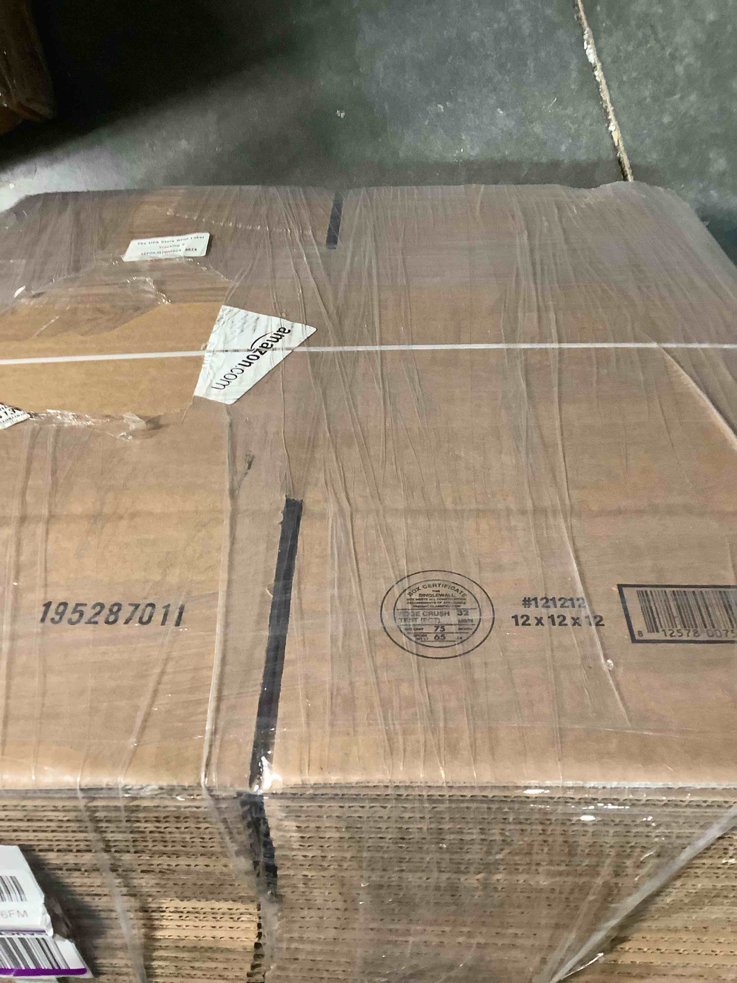 Condition photo showing Good Condition for Box USA Shipping Boxes Small 12"L x 12"W x 12"H, 25-Pack | Corrugated Cardboard Box for Packing, Moving and Storage 12x12x12" (25-Pack)