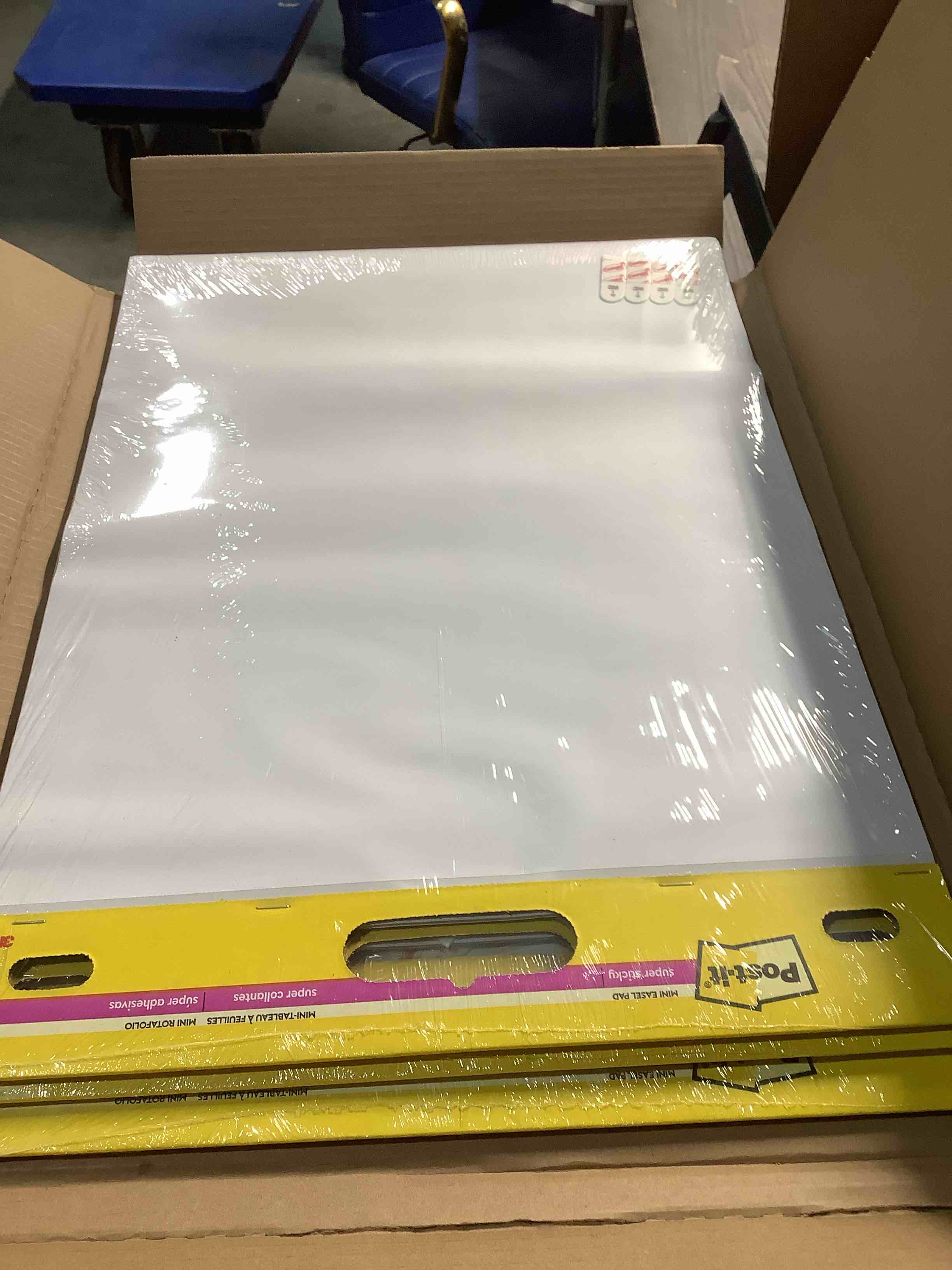 Condition photo showing New/Like New for Post-it Self-Stick Mini Easel Pad, 15 in x 18 in, 20 Sheets/Pad, 3 Pads, Great for Virtual Teachers and Students (577-3PK)