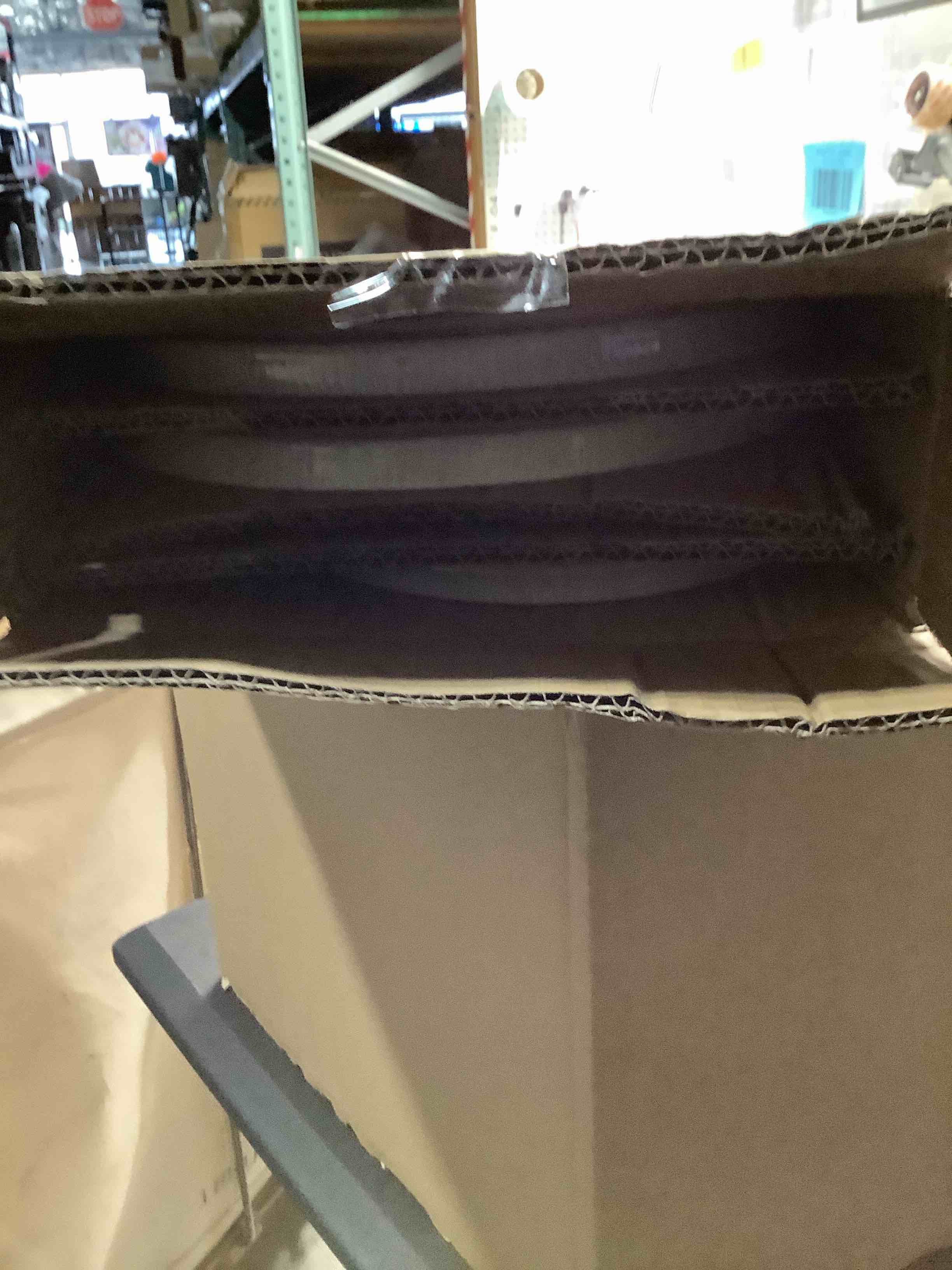 Condition photo showing New/Like New for Gibson Elite Solana Coast 12 Piece Stoneware Reactive Glaze (Service for 4) Ceramic Plates and Bowls Modern Shape Embossed Dinnerware Set - Cream White Cream White (Solana) Service for 4 (12pcs)