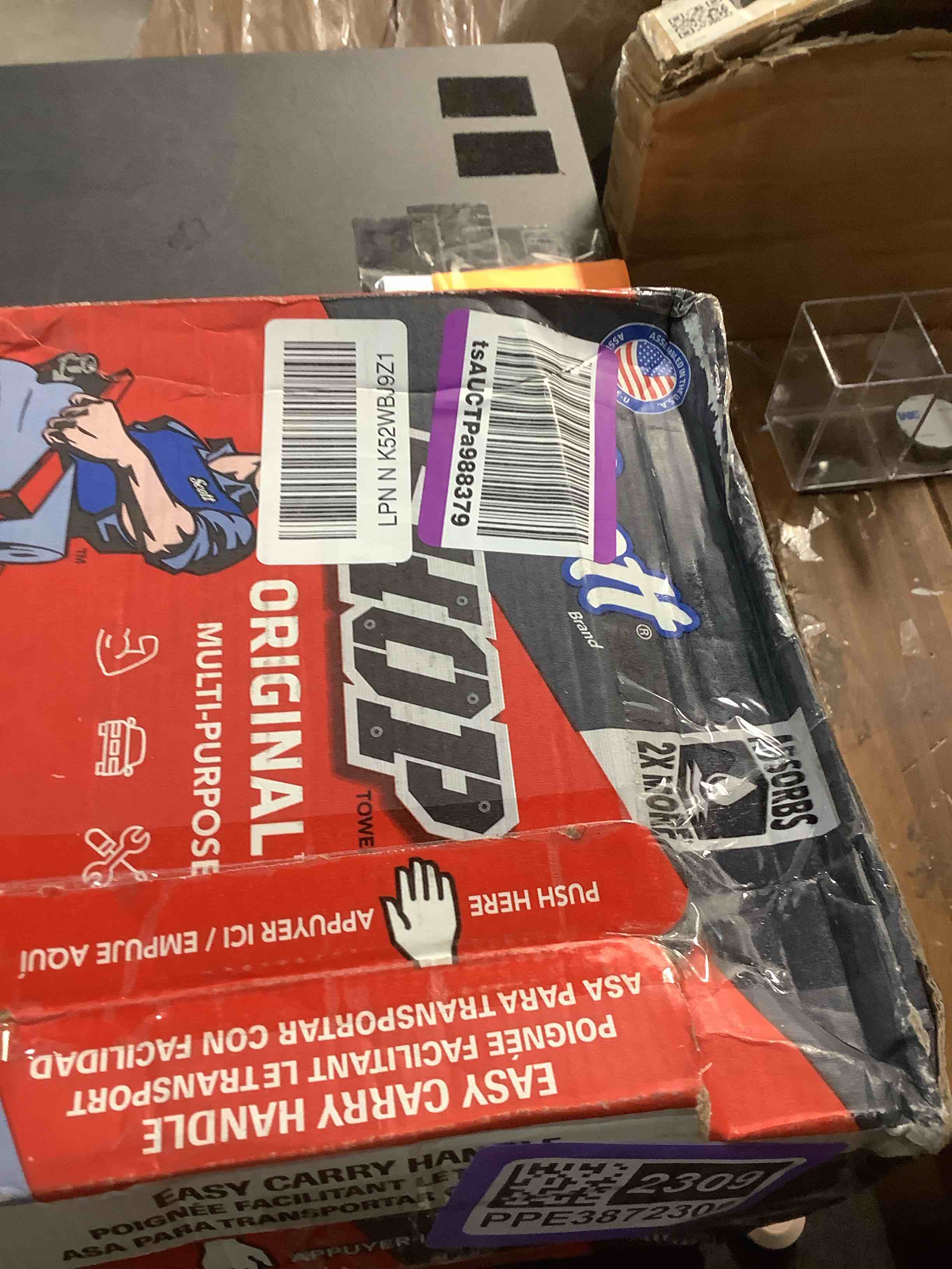 Condition photo showing Good Condition for Scott Shop Towels Blue Double Recrepe 10 x 13 200/Box 8 Boxes/Carton 75190