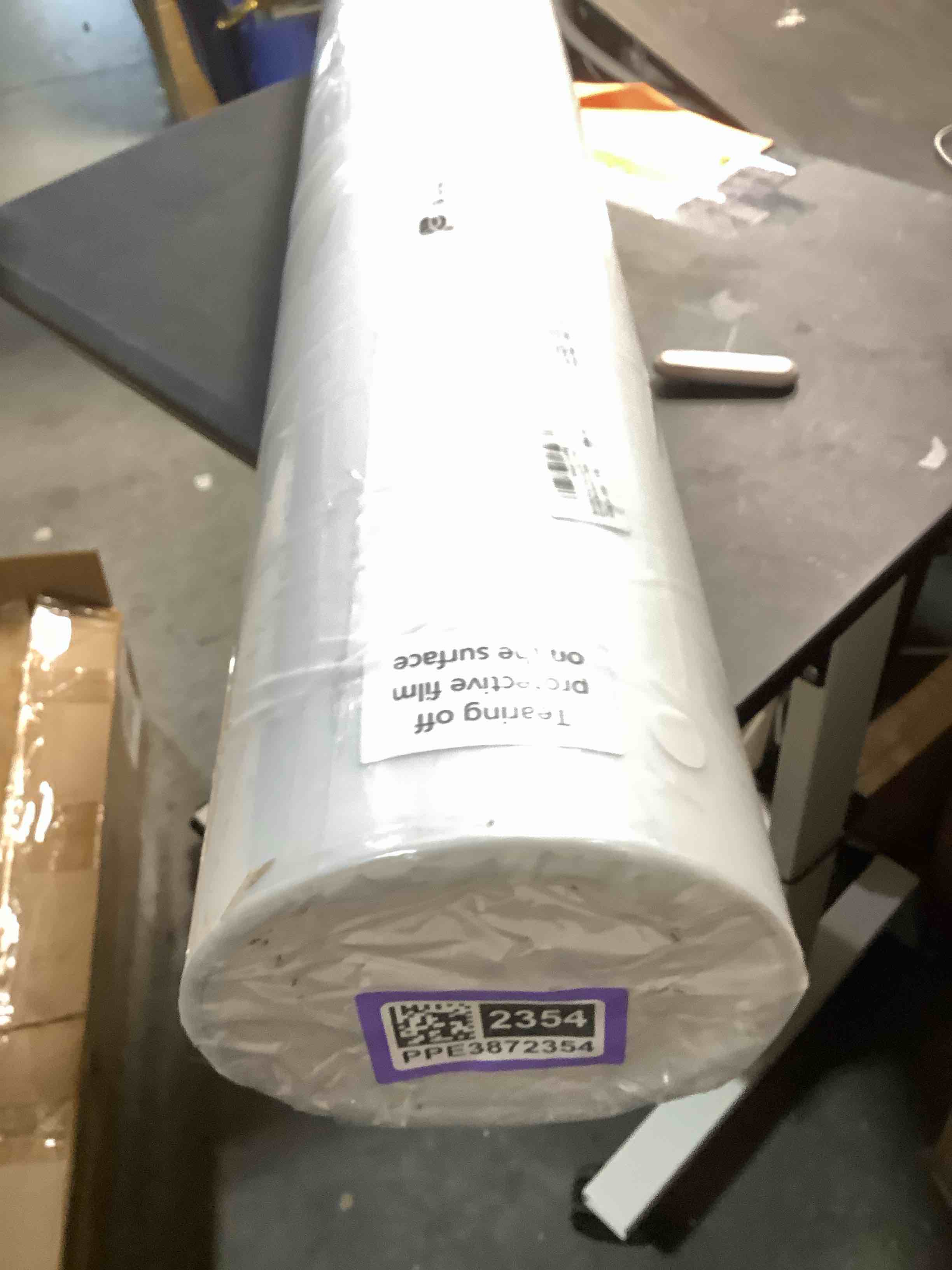 Condition photo showing New/Like New for Polycarbonate Clear Plastic Sheet 1 Pcs 48 x 96 Flexible Plastic Sheet Panels with UV Coating on Both Sides for Crafts DIY Window Replacement Panes 48 x 96 Inch Clear 1