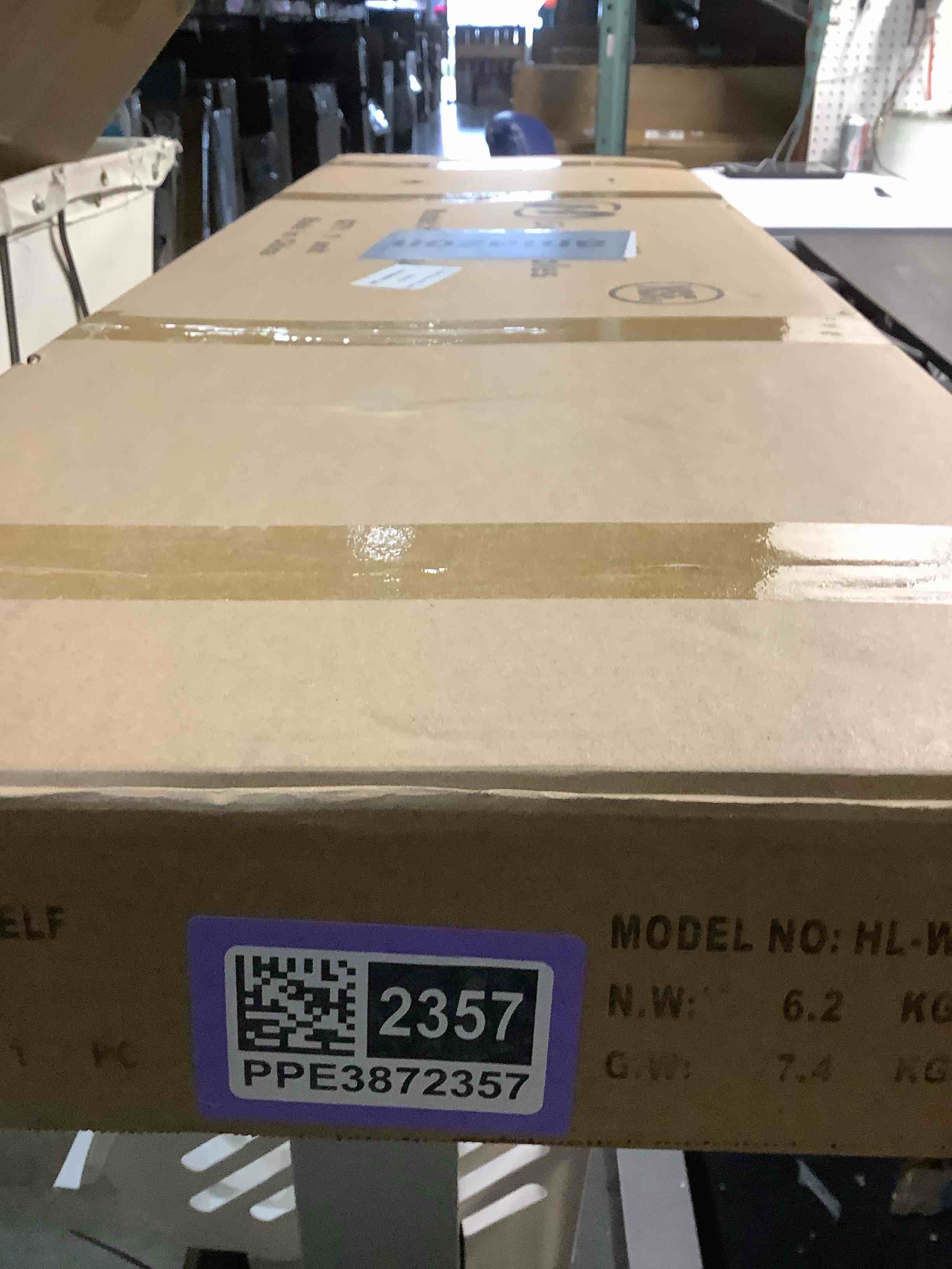 Condition photo showing Good Condition for Hally Stainless Steel Shelf 14 x 48 Inches, 350 lb, Commercial Wall Mount Floating Shelving for Restaurant, Kitchen, Home and Hotel 14''x48''