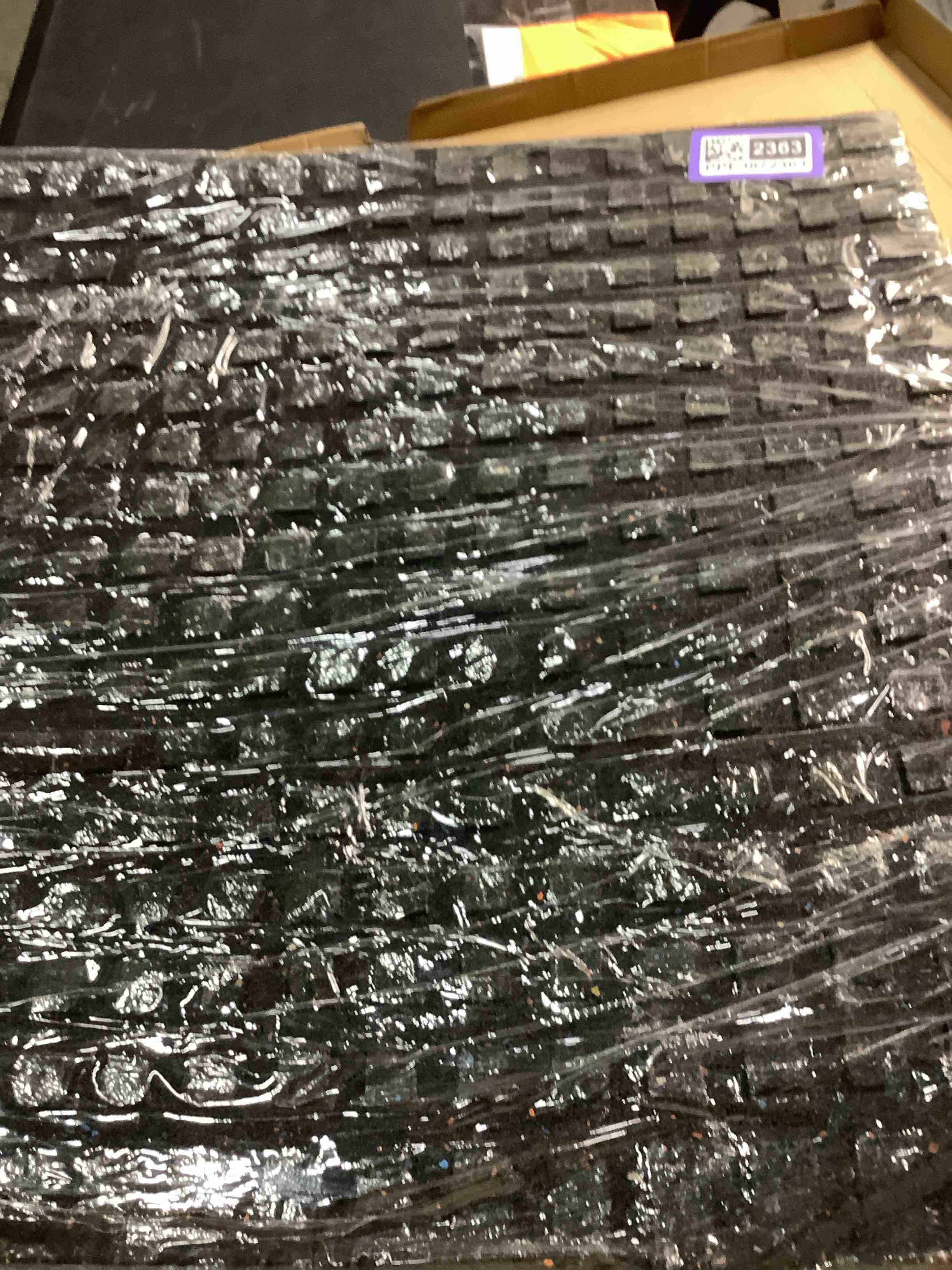 Condition photo showing Good Condition for Goodhoily Anti-Vibration Pad 24" x 24",3/5" Heavy Duty Thick- Rubber Vibration Pad -Sound Absorbing Mat- for Dryers, Fitness Equipmen,Audio Equipment(Square) Black 24"L x 24"W x 0.6"Th 1