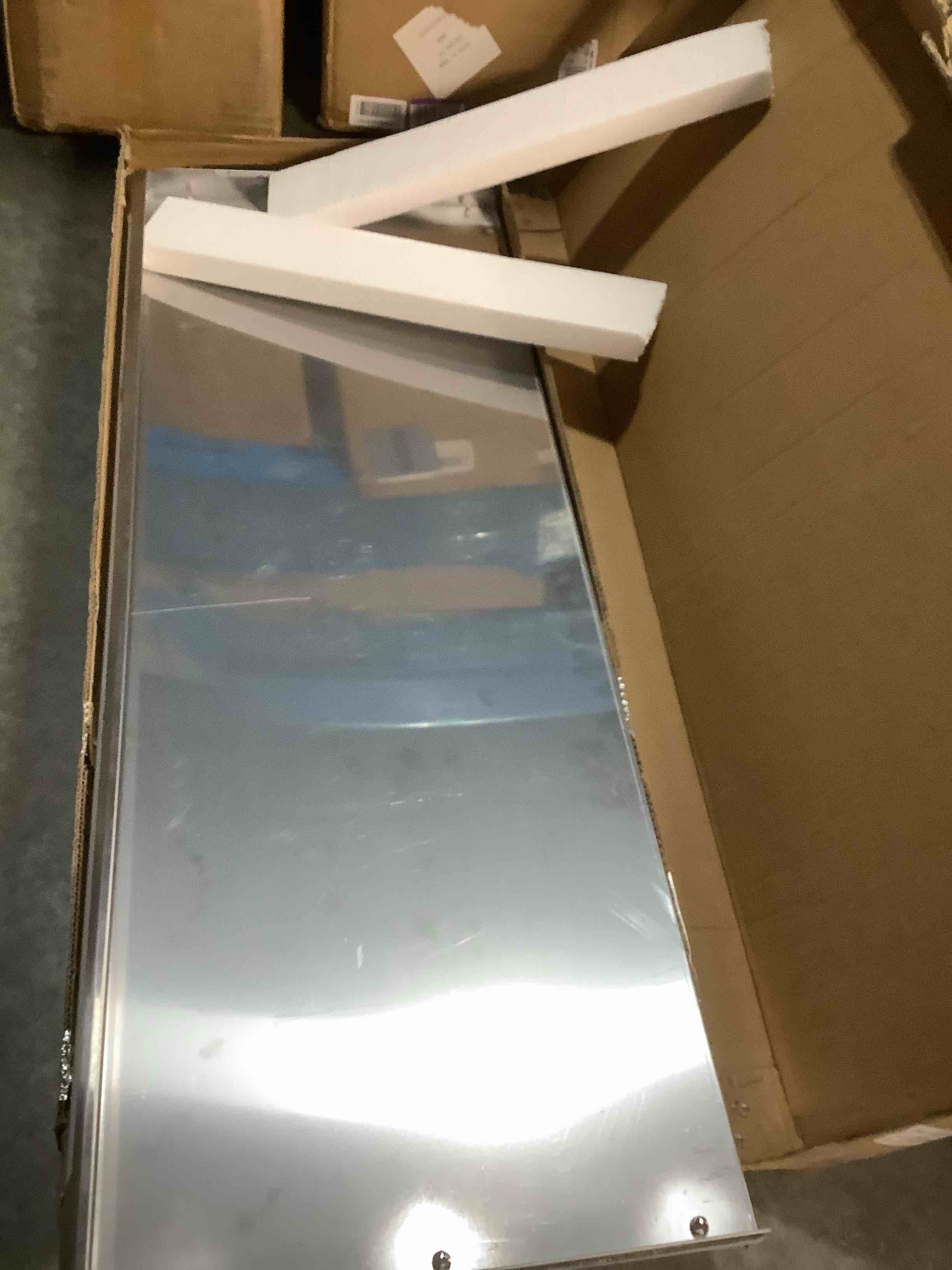 Condition photo showing Good Condition for HALLY SINKS & TABLES H Stainless Steel Shelf 18 x 48 Inches, 400 lb, Commercial Wall Mount Floating Shelving for Restaurant, Kitchen, Home and Hotel Without Hooks 18''x48''