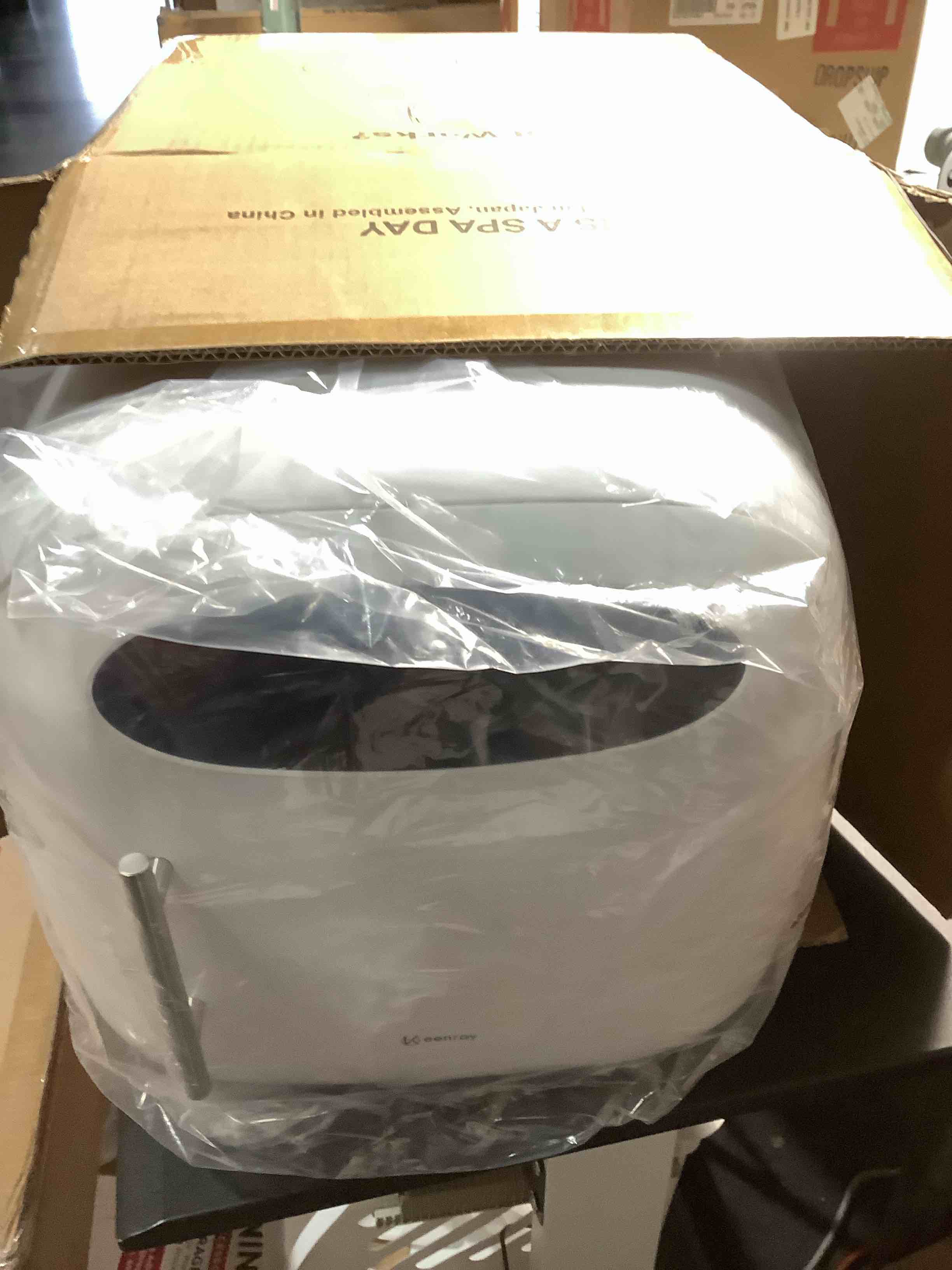 Condition photo showing Good Condition for Keenray Hot Towel Warmer Cabinet, 14L Professional Towel Heater, Spa Towel Warmer with Digital screen, Adjustable Timer and Delay, Customized Fragrance, Heat Dry & Wet Towels for Spa, Salon, Home