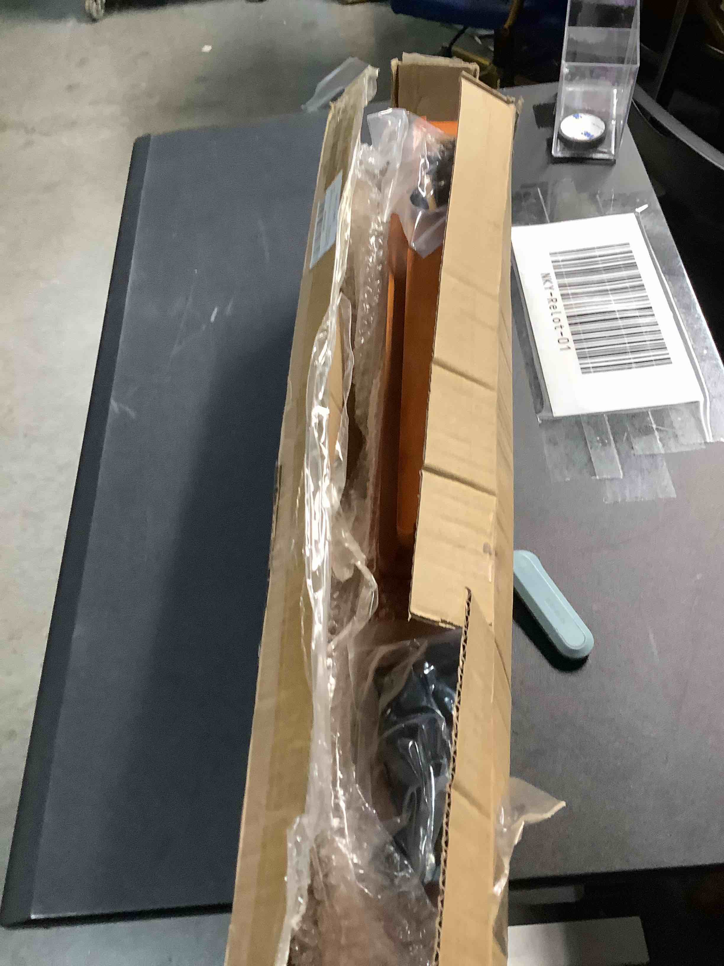 Condition photo showing Good Condition for Pool Stick Holder, Wall Mount Pool Cue Rack ,Solid Wood Floor Stand for billiard cue sticks,Holds 6 Pool Cues & a Full Set of Balls,Professional Pool Table Accessories for Billiard Room or Club