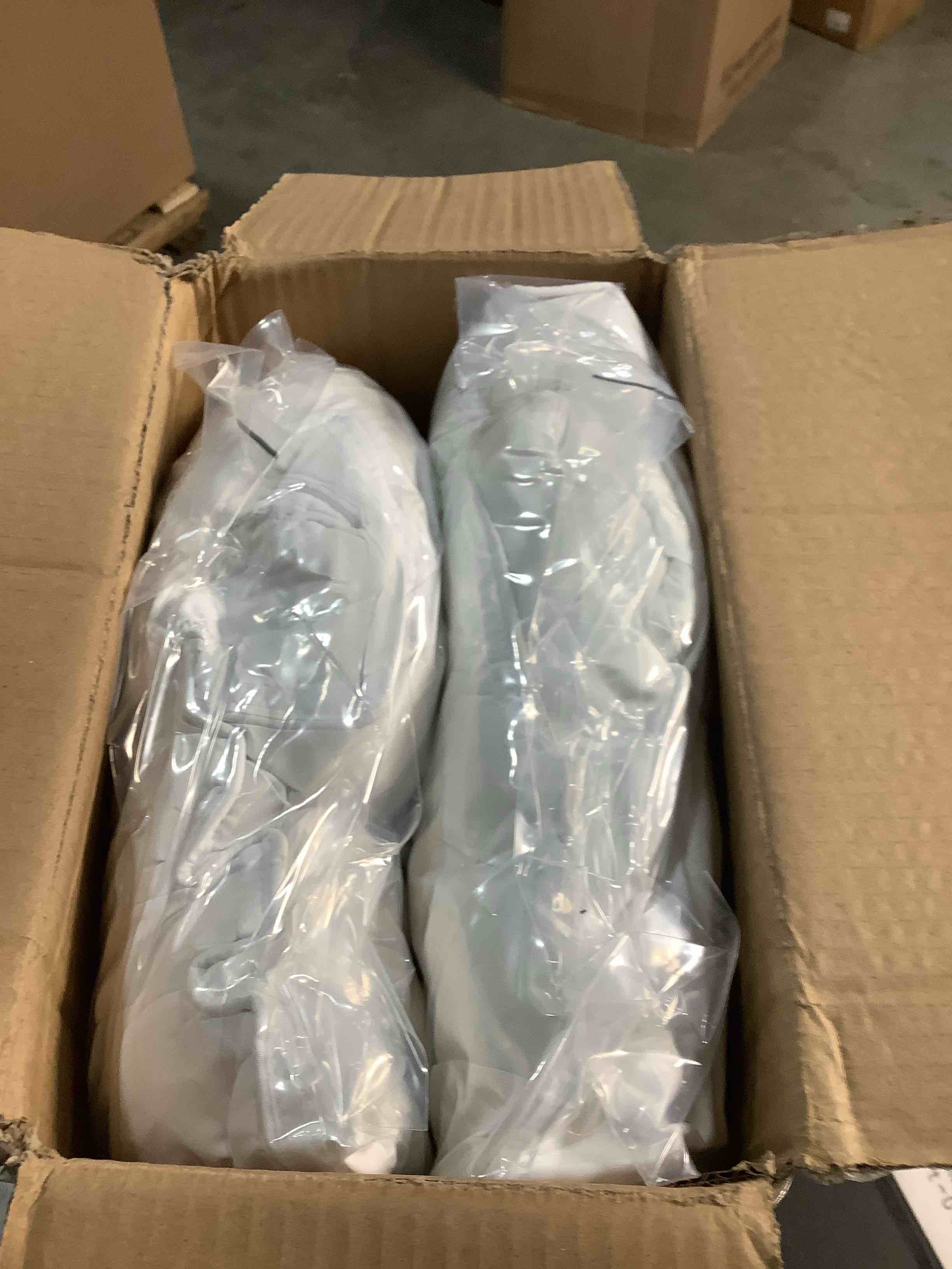 Condition photo showing Good Condition for Amazon Basics Down-Alternative Pillows for Stomach and Back Sleepers, Soft Density, 20 x 36 inches, 2-Pack, White King (Pack of 2) Soft