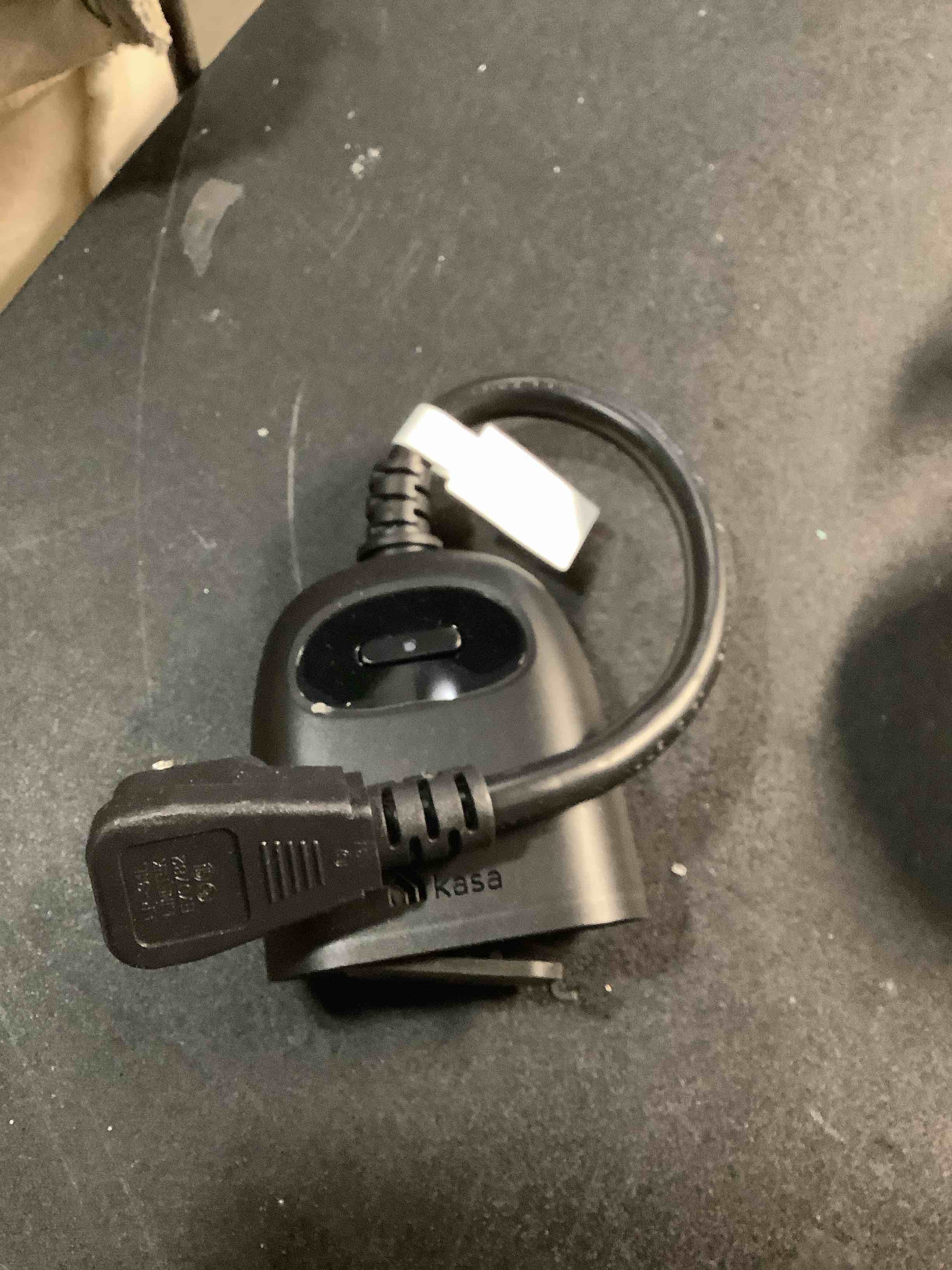 Condition photo showing Good Condition for Kasa Outdoor Smart Dimmer Plug, IP64 Plug- in Dimmer for Outdoor String Lights, Compatible with Alexa, Google Assistant & SmartThings, Long Wi-Fi Range 2.4Ghz, No Hub Required, ETL Certified(KP405)