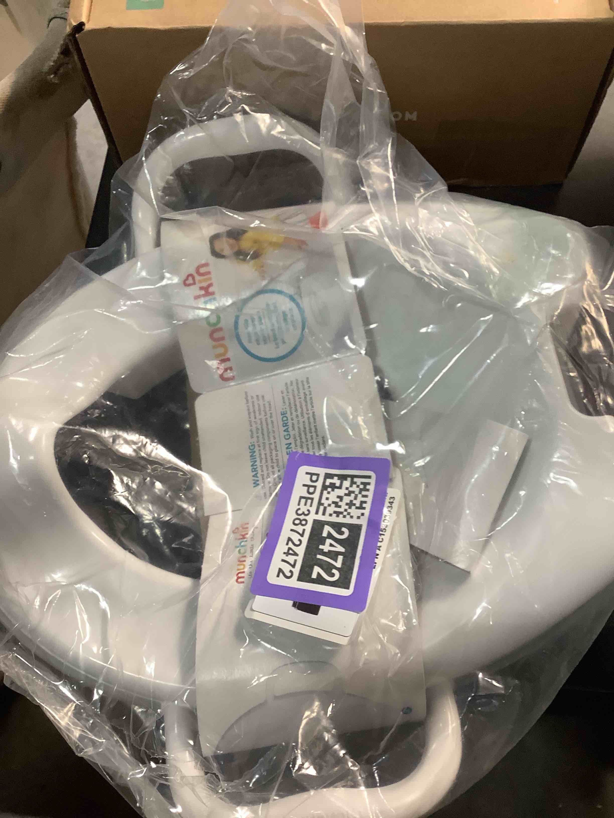 Condition photo showing Good Condition for Munchkin® Sturdy™ Potty Training Seat, Grey Potty Seat 1 Pack Gray