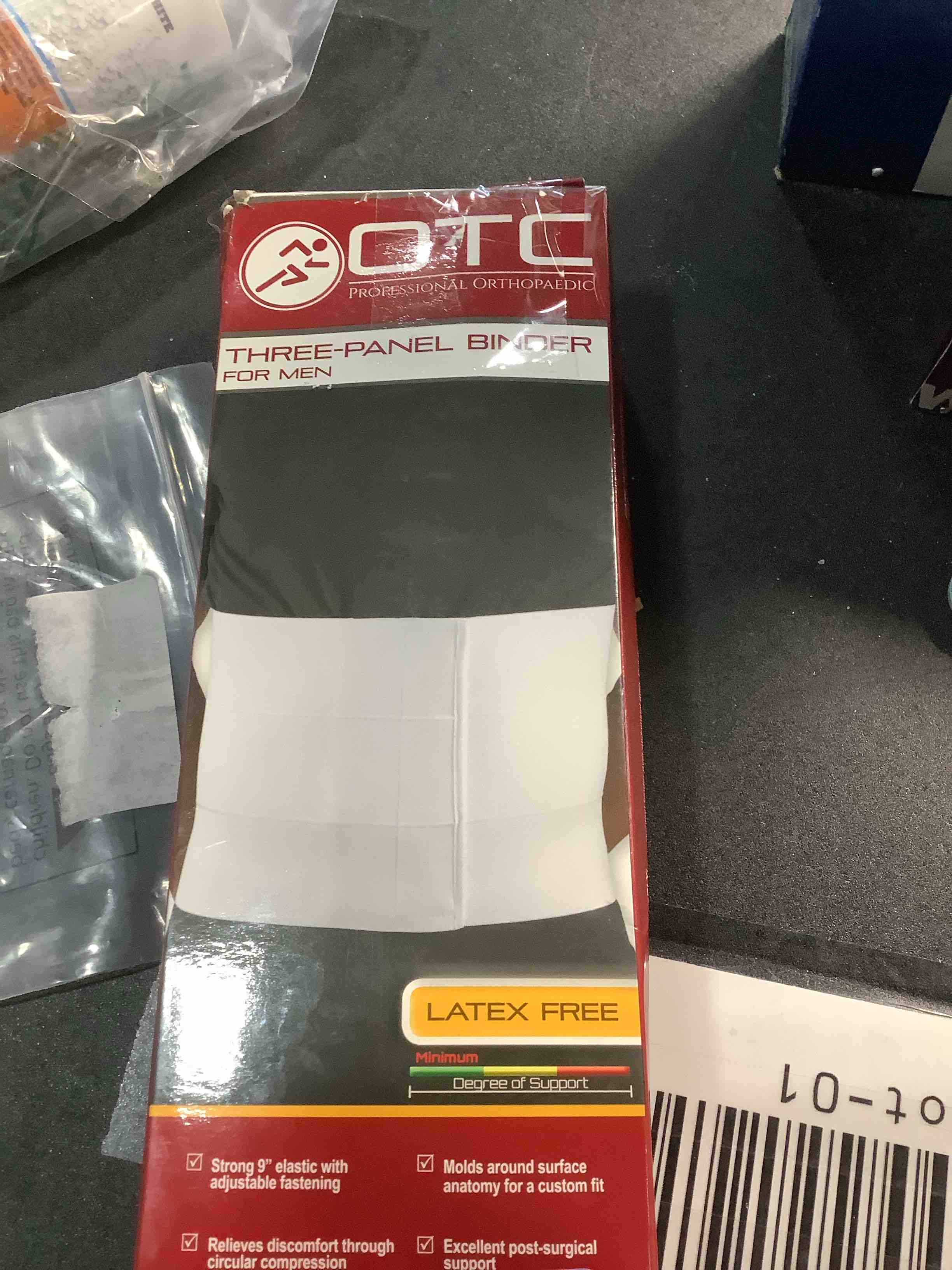 Condition photo showing Good Condition for OTC Abdominal Binder for Men, Three-Panel Body, 9-Inch Elastic