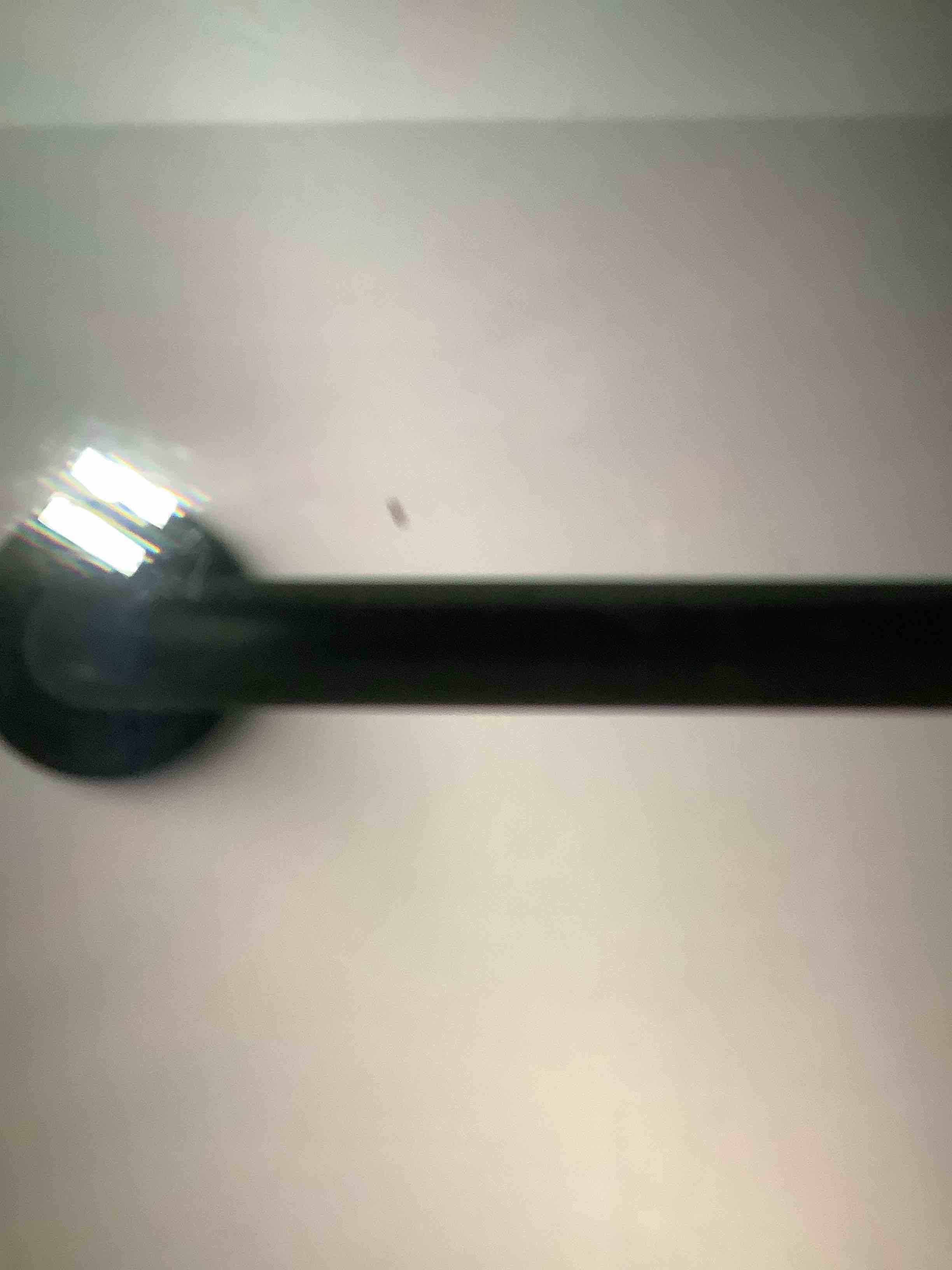 66” - 120” blackout rounded curtain rod black threshold matte black steel 