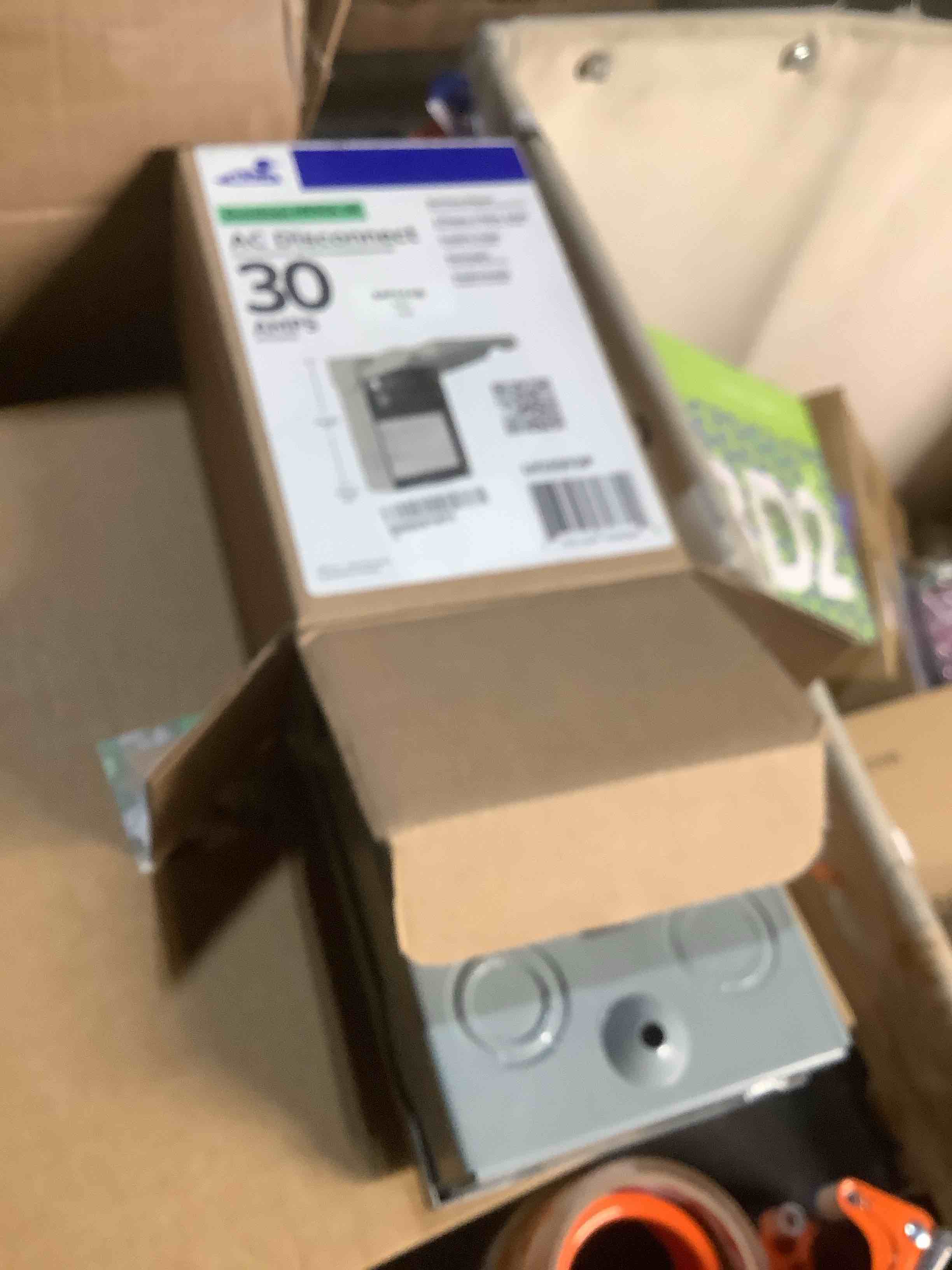 Condition photo showing Good Condition for Midwest U035F2P • Weatherproof Fused AC Disconnect Switch • Metal Construction • AC Disconnect • 60A 240V • 1 Phase N3R • Horsepower Rated