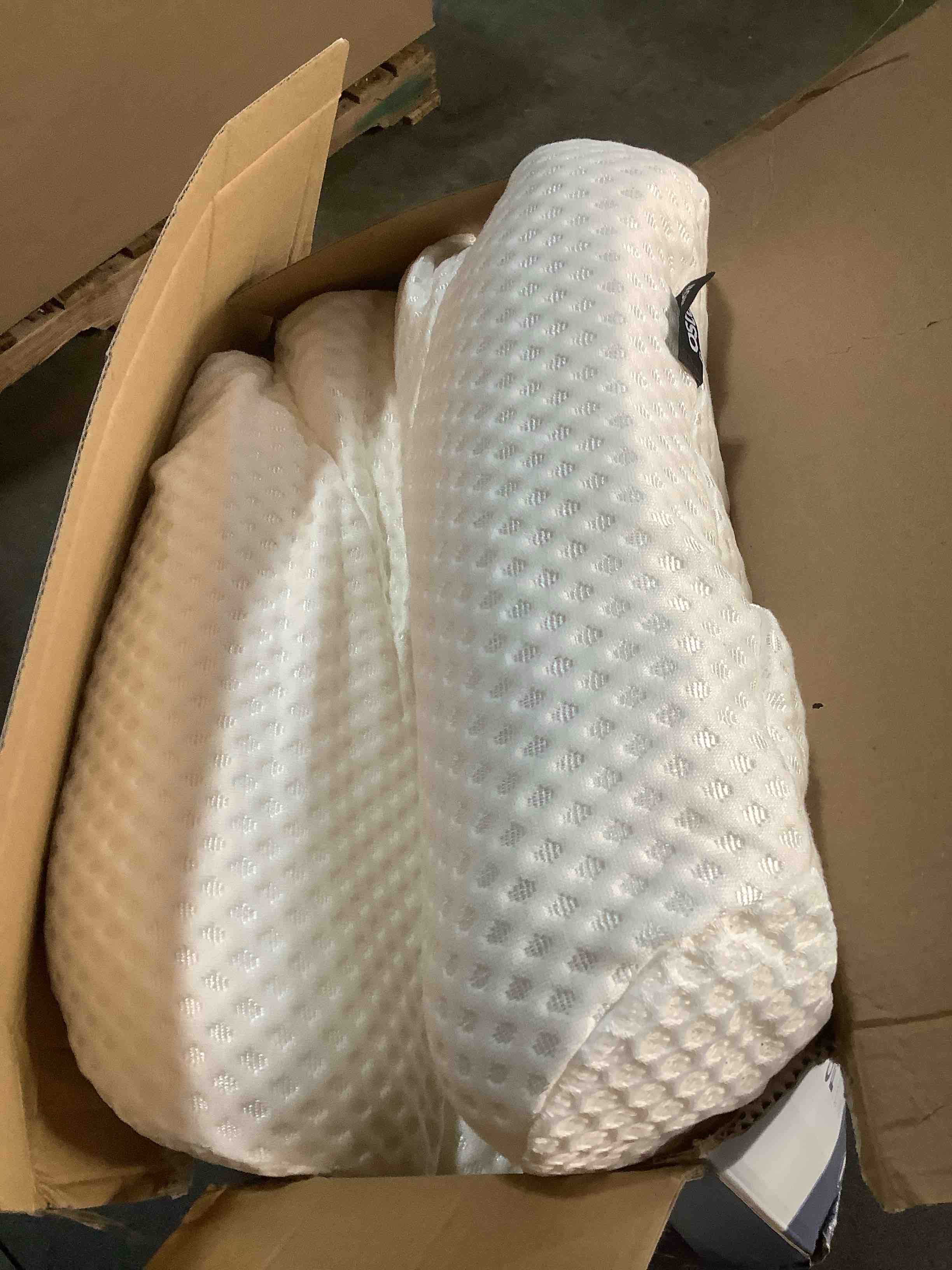 Condition photo showing Good Condition for Osteo Cervical Pillow for Neck Pain Relief, Hollow Design Odorless Memory Foam Pillows with Cooling Case, Adjustable Orthopedic Bed Pillow for Sleeping, Support for Side Back Sleepers Queen(25.5*16.5*5.2/4.1 inches) White