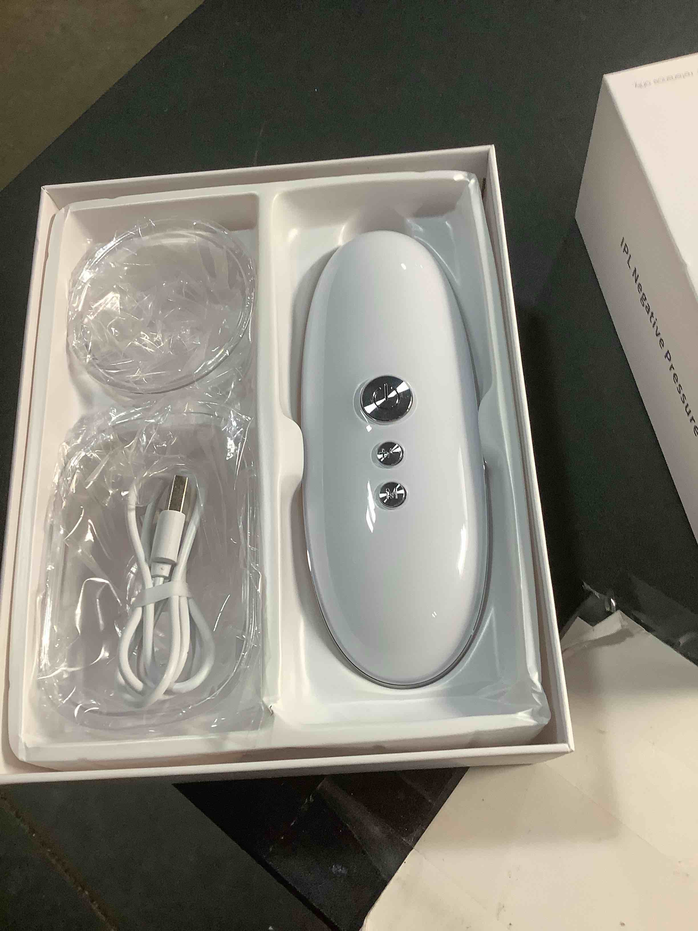Condition photo showing Good Condition for 5-in-1 Lymphatic Drainage Massager, Microcurrent & Red Blue LED Massager with LIPO Vacuum, Facial and Body Contouring Tool for Abdomen, Thighs, Arms & Face