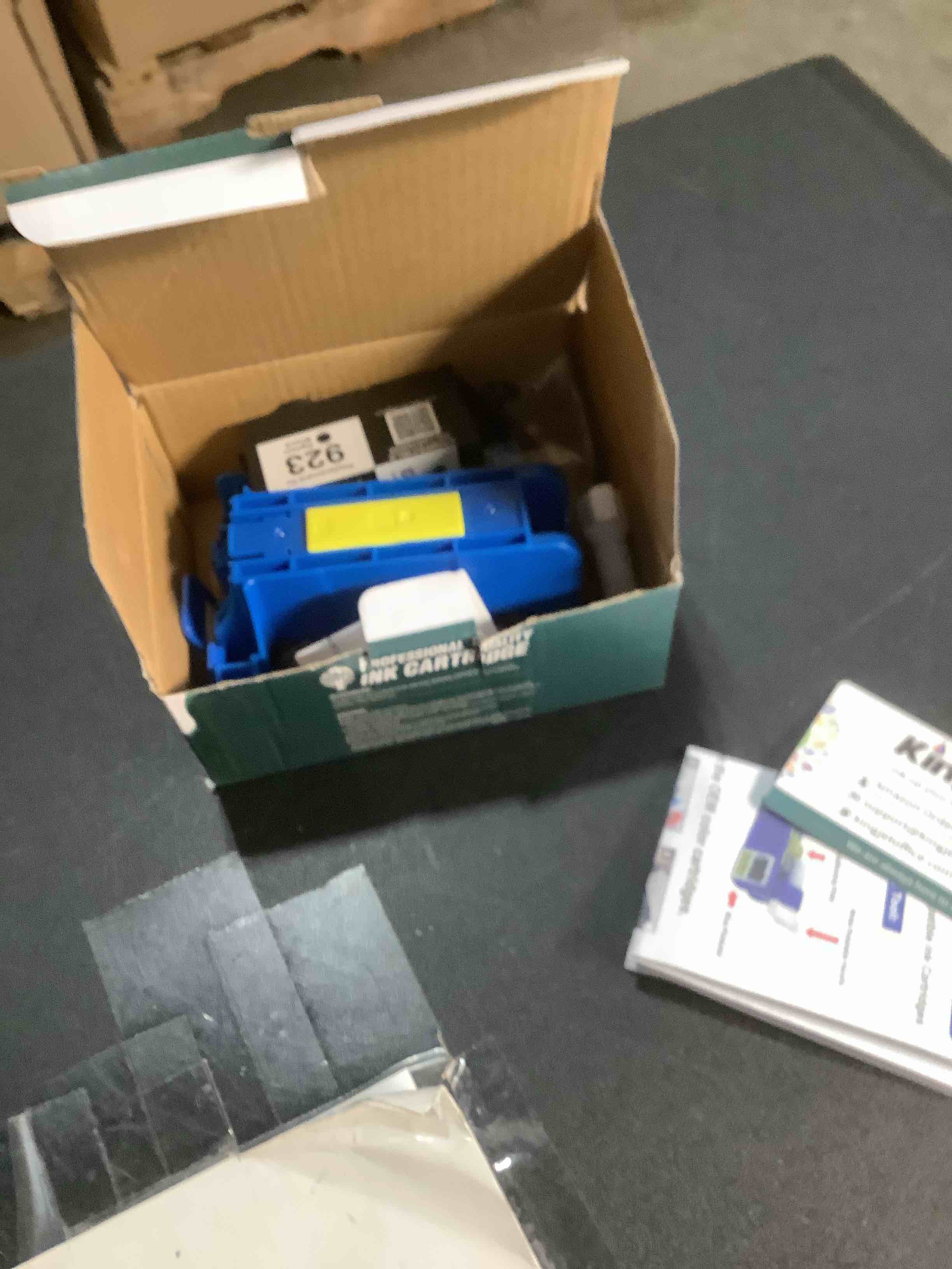 Condition photo showing As Is for 923 Ink Cartridges Combo Pack Replacement for HP 923 Ink Cartridges for HP Printers Work for HP OfficeJet Pro 8130e 8135e 8139e 8138e 8122e 8120 8124e 8122 8120e Printer Ink (4 Pack) 923 black color