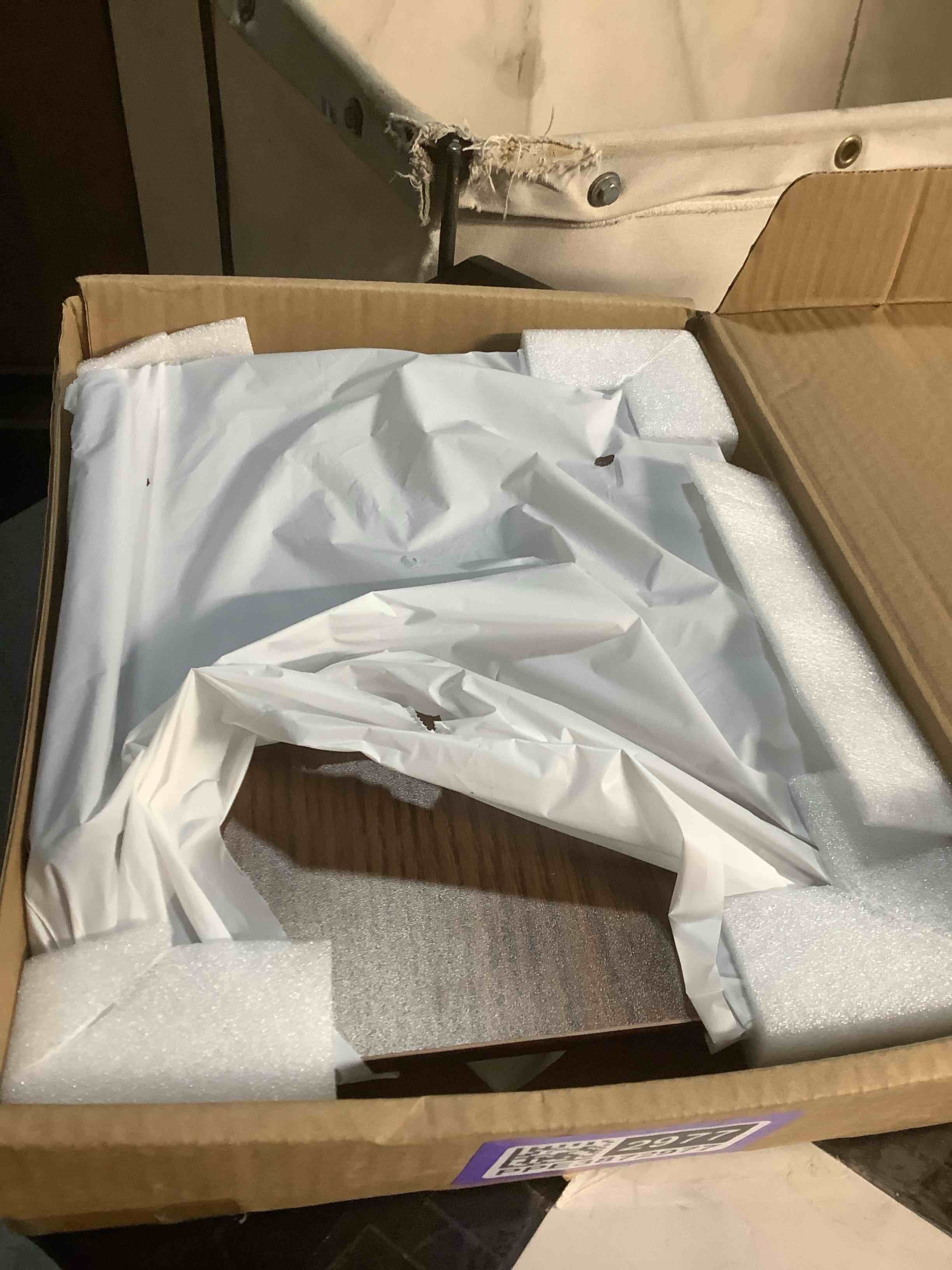 Condition photo showing Good Condition for Abiglifty Book Stand for Reading,Adjustable Book Holder with 360° Rotating Base,Foldable Book Holder Stand for Cookbook,Textbook,Tablets, Laptops (Dark Wood)