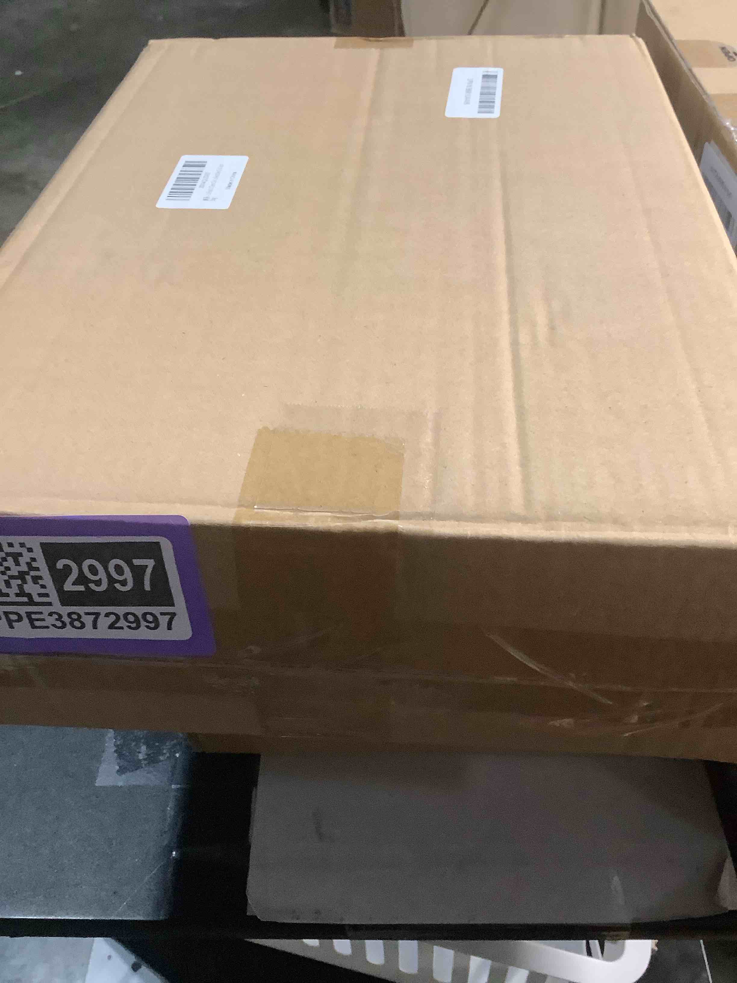 Condition photo showing Good Condition for Clear Acrylic Display Case for Collectibles, Storage Bins/Box with Magnetic Lid and Stackable Design, 3 Adjustable Layers, Display Box for Shoes, Dolls, Purses, Toys, Cosmetics 2 PACK