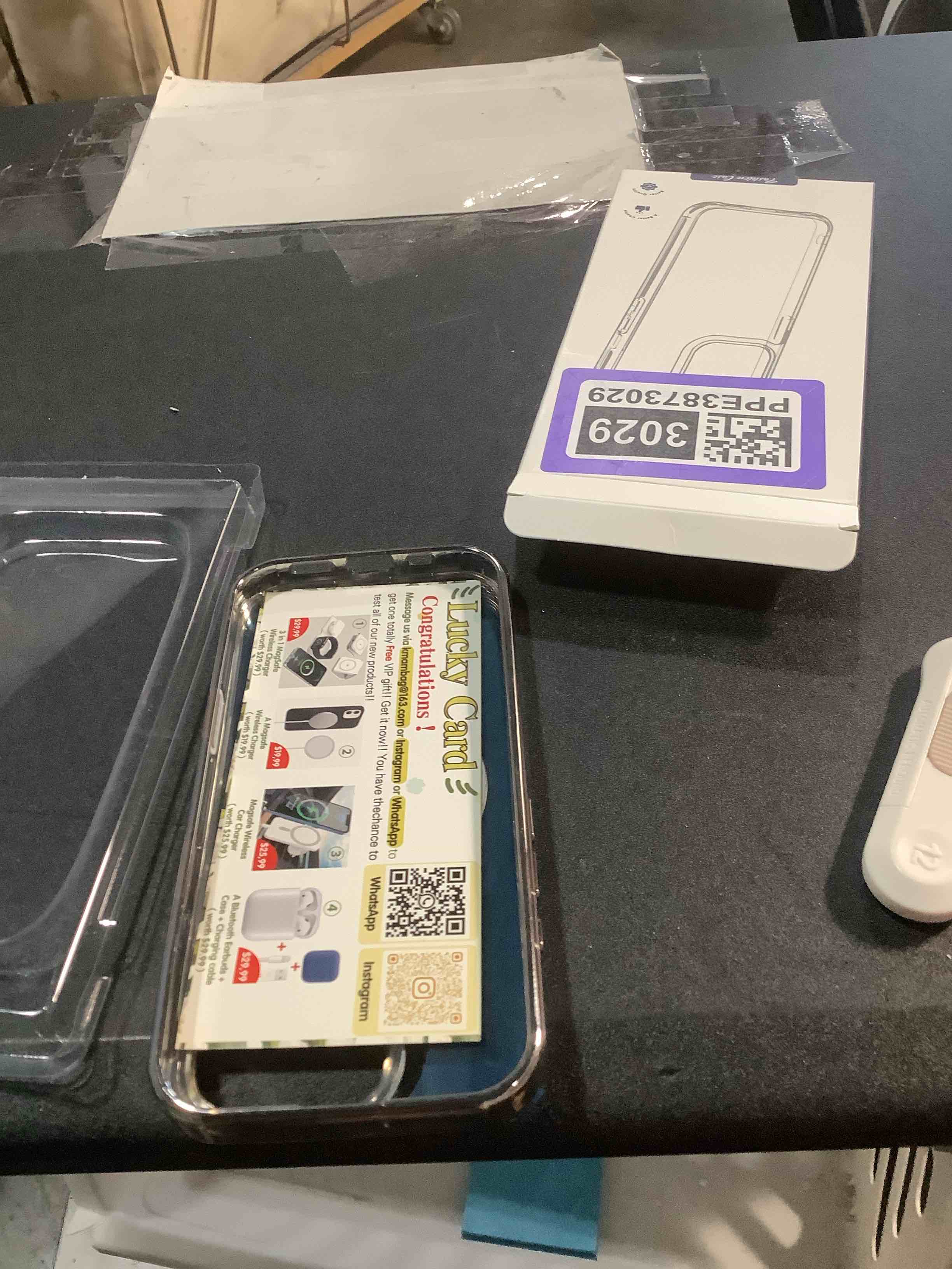 Condition photo showing Good Condition for [CD Metal Ring & Invisible 360° Spin Stand] Magnetic Case for iPhone 16 Pro [Electroplated Shockproof Bumper ] [Compatible with Mag Safe] Cover with Stand for Women Men Slim Clear - Natural Titanium for iPhone 16 Pro Natural Titanium