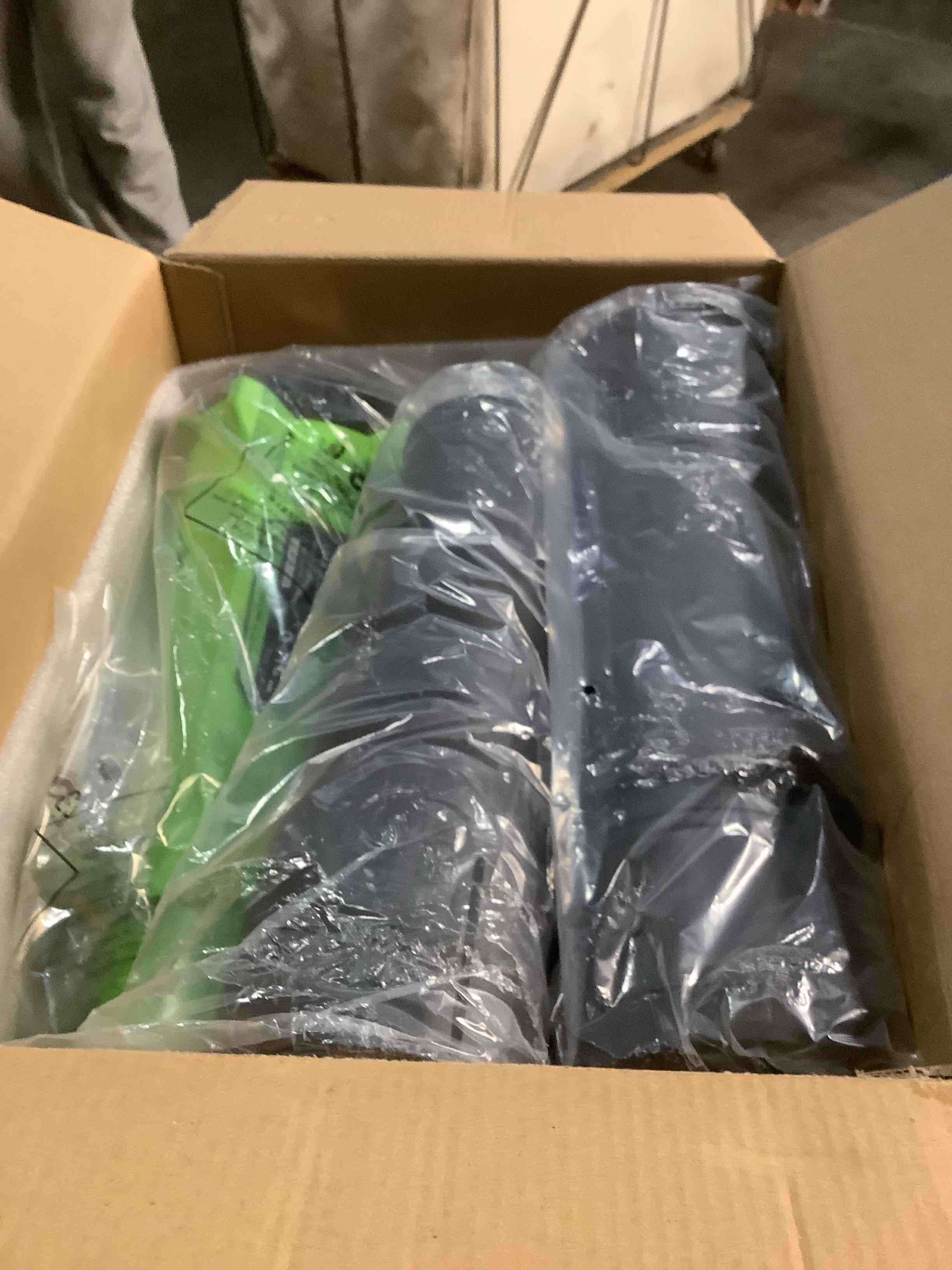 Condition photo showing Good Condition for Electric Leaf Blower Cordless with 2 3.0Ah Battery and Charger, 2 Speed Mode 650CFM 280MPH Patio Tools with 2 Tubes, 20V Battery Powered Leaf Cleaner Handheld Blowers for Lawn Care, Dust, Leaves, Yard