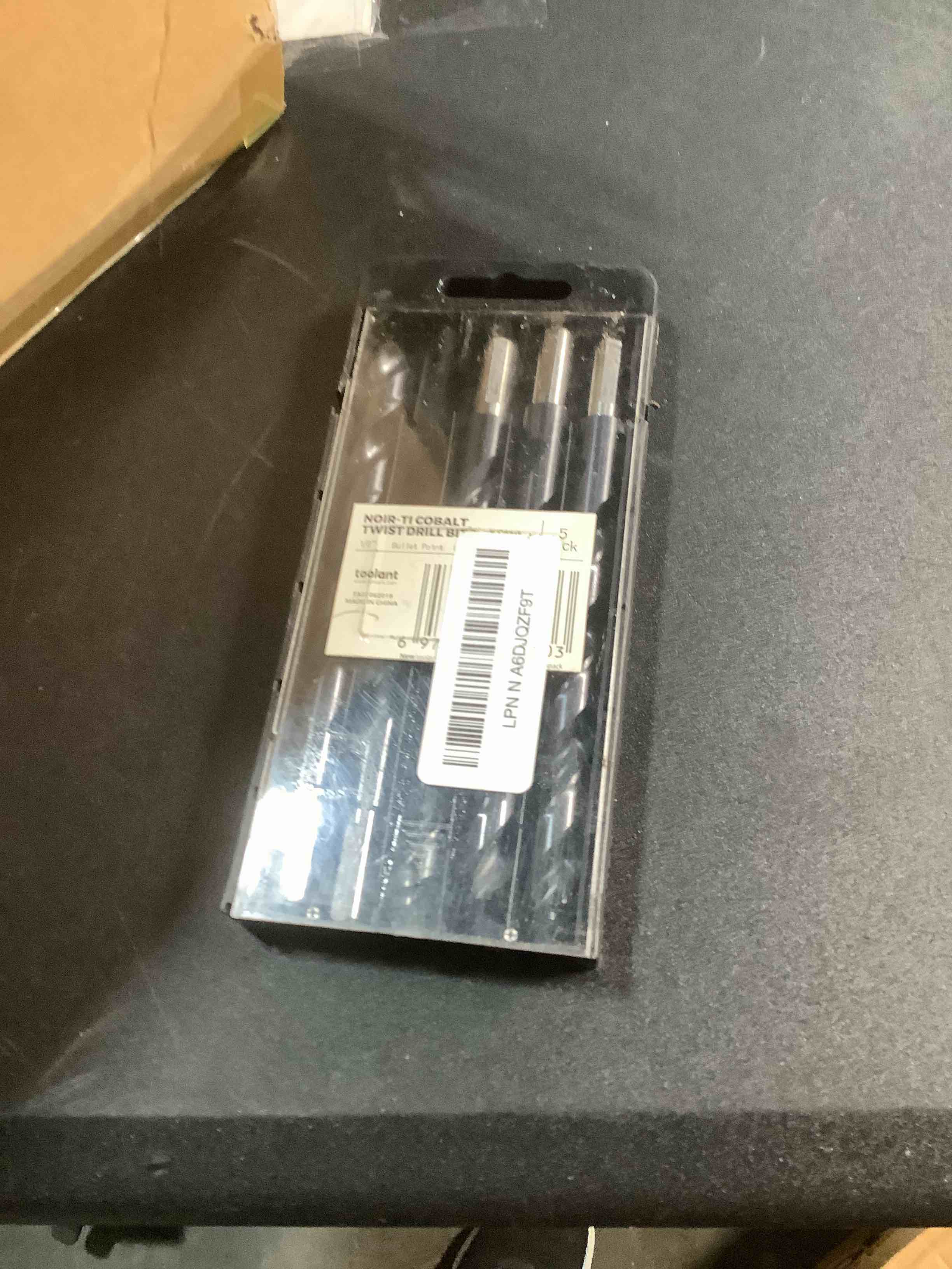 Condition photo showing Good Condition for toolant 1/2" Cobalt Drill Bit Set for Metal and Steel (Pro), Titanium Aluminum Nitride Coated (TiAlN) with Bullet Point Tip, for Hardened Metal, Stainless Steel, 5-Piece Bulk 1/2 in (5pcs)