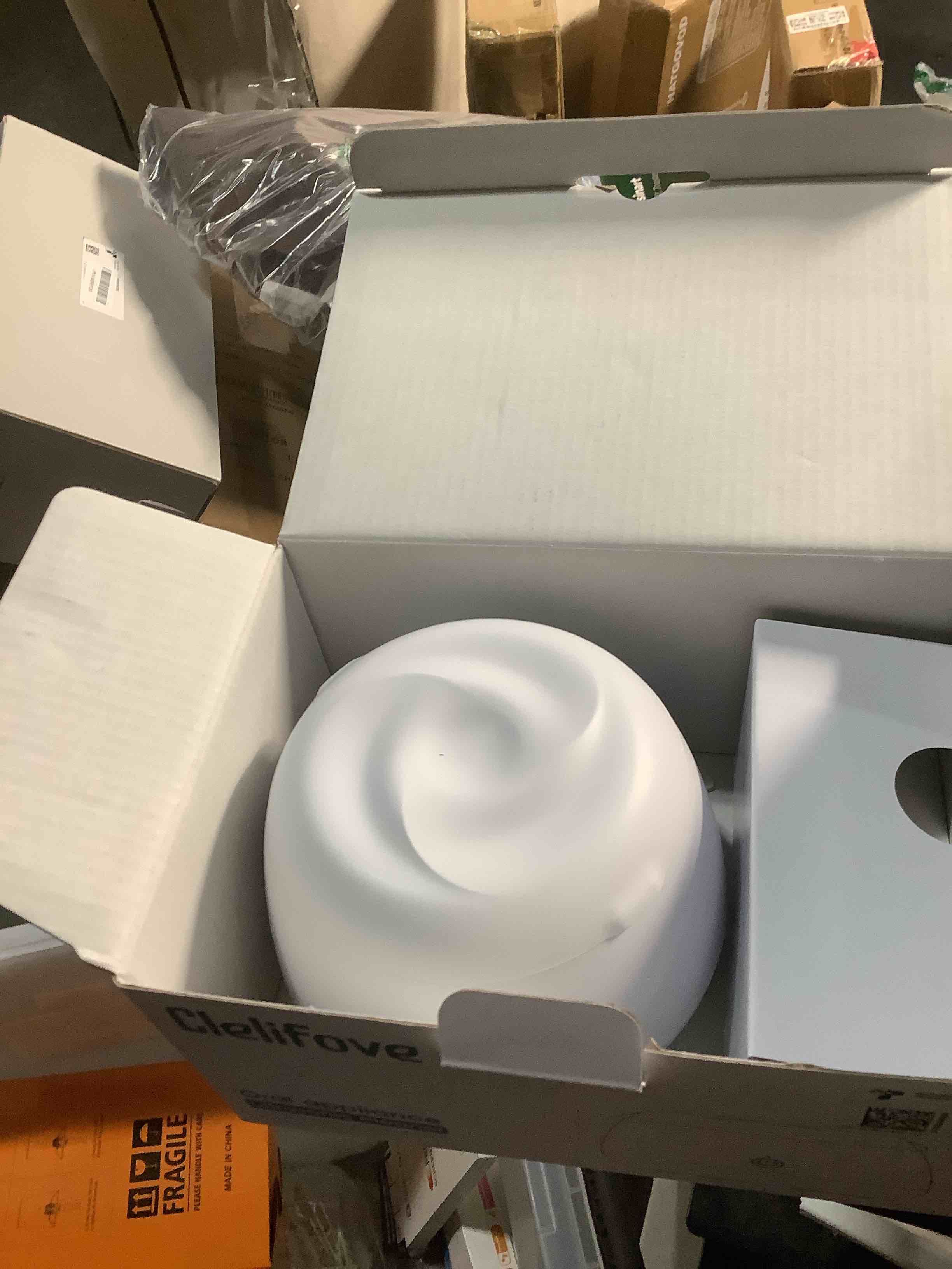 Condition photo showing Good Condition for Ultrasonic Retainer Cleaner Machine 48kHz Denture and Aligner Cleaning Pod for Mouth Guards Night Guards Dental Trays Braces Toothbrushes Jewelry with 200ML Capacity (White)