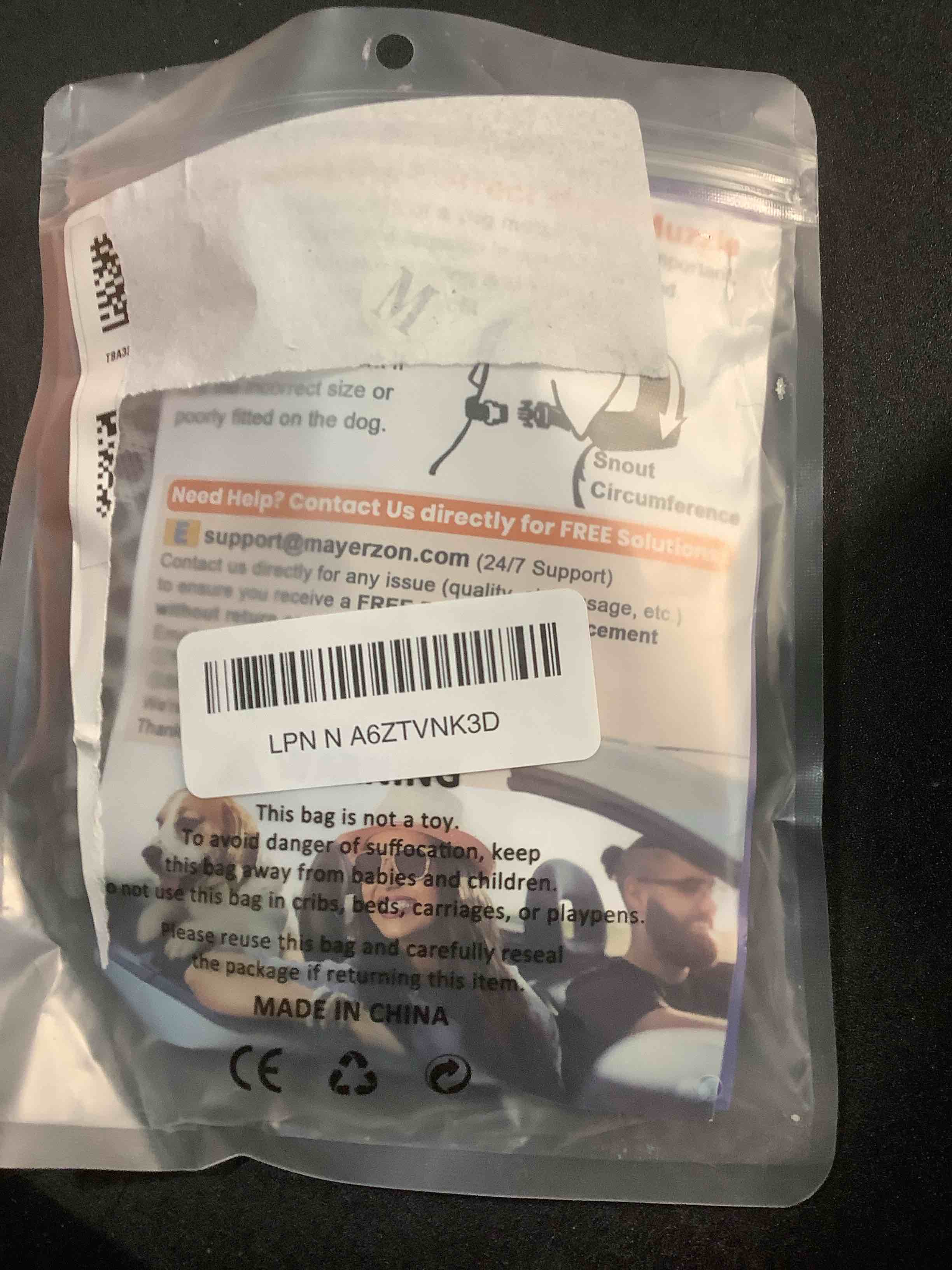 Condition photo showing Good Condition for Mayerzon Dog Muzzle, Puppy Soft Mesh Muzzle for Small Medium Large Dogs Chihuahua Poodles Beagle Dachshund Corgis Labrador for Biting Chewing Grooming That Allows Panting Drinking(M, Grey) Grey M-(Snout 7¼”-8”)