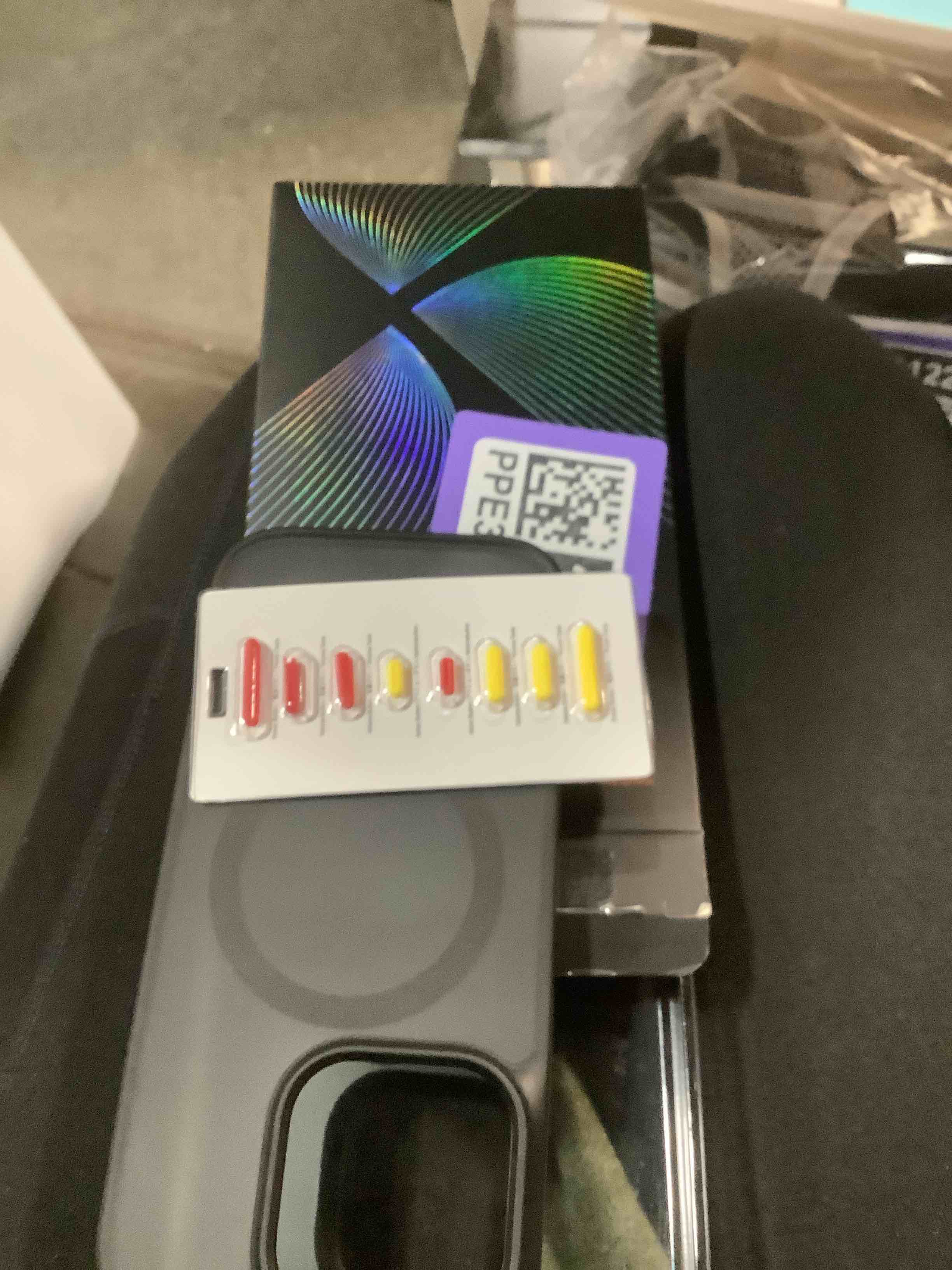 Condition photo showing Good Condition for TORRAS for iPhone 16 Pro Case Translucent Matte Black | Compatible with MagSafe, Military Grade Drop Protection, Stronger Magnetic, Shockproof Airbag, Camera Control, Color Buttons, Slim Anti-Scratch Black for iPhone 16 Pro