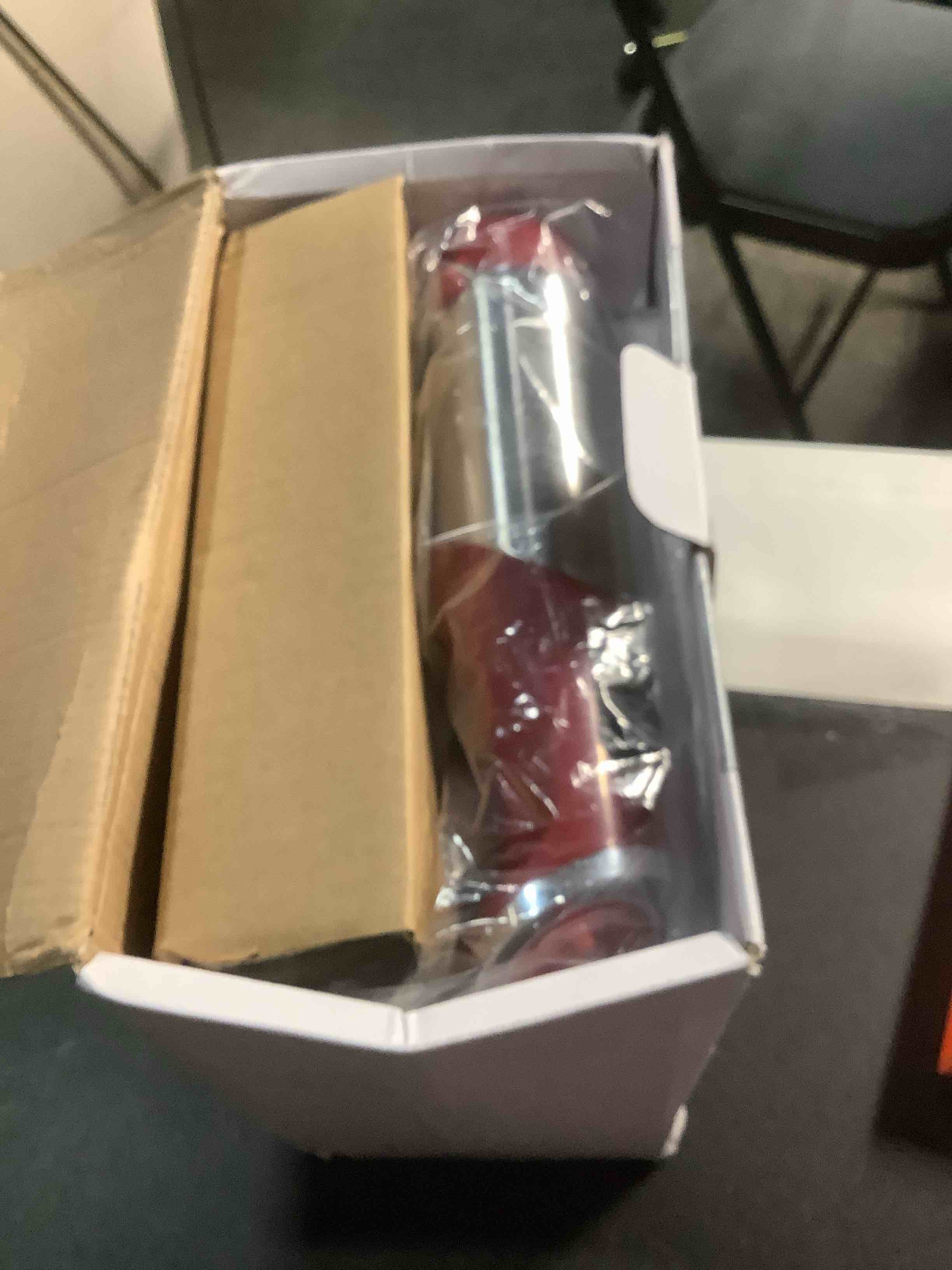 Condition photo showing Good Condition for KOIOS 5-in-1 Hand Immersion Blender, 1000W 12 Speed Handheld Blender Stick with Copper Motor Stainless Steel Blade, 600ml Mixing Beaker,500ml Food Processor, Whisk, Milk Frother, Non-BPA, Red