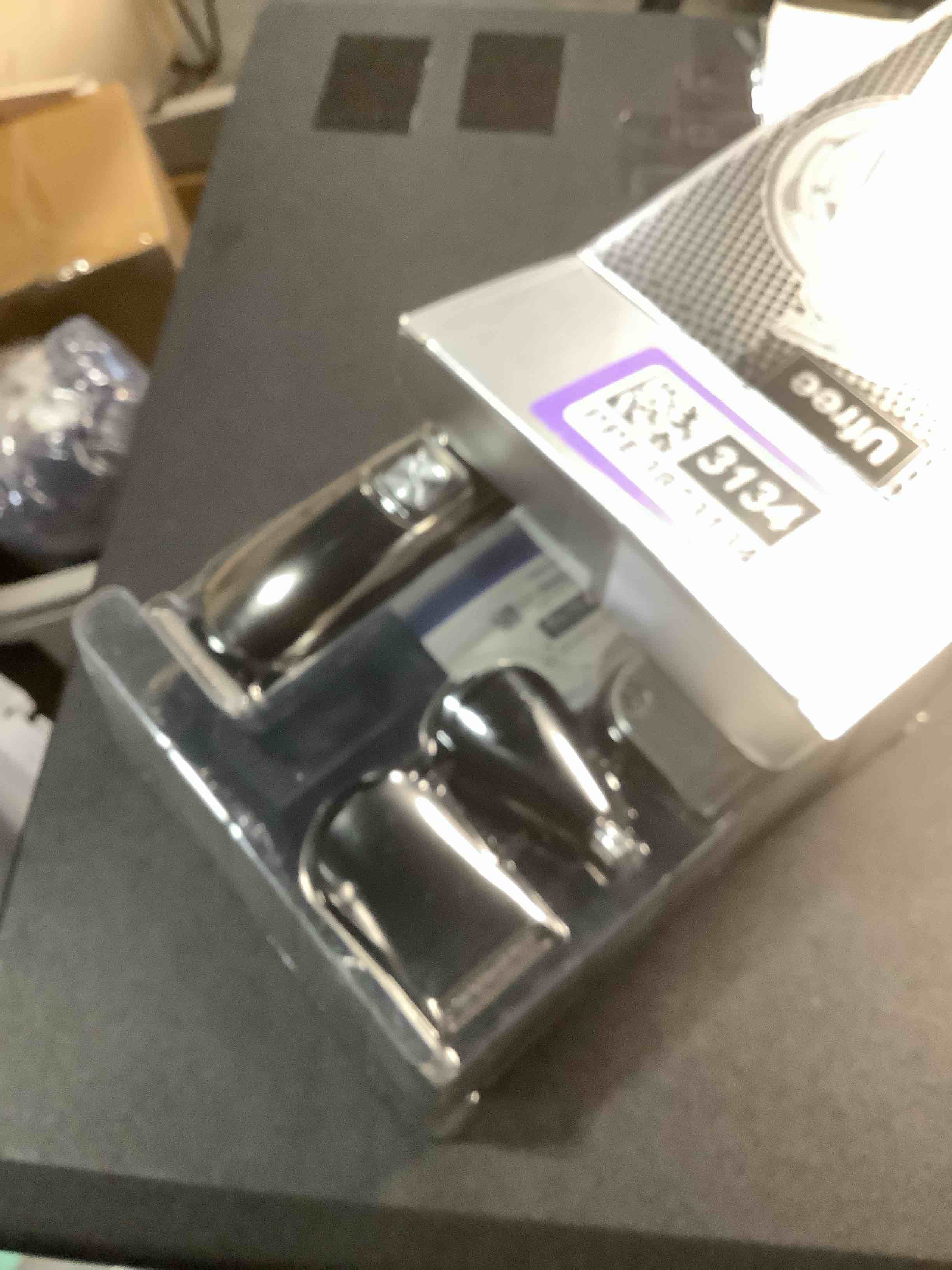 Condition photo showing Good Condition for Ufree Beard Trimmer for Men, Waterproof Electric Razor for Nose, Body, Face & Mustache, Cordless Hair Clippers Shavers Grooming Kit, Valentines Day Gifts for Men Husband Father Silver