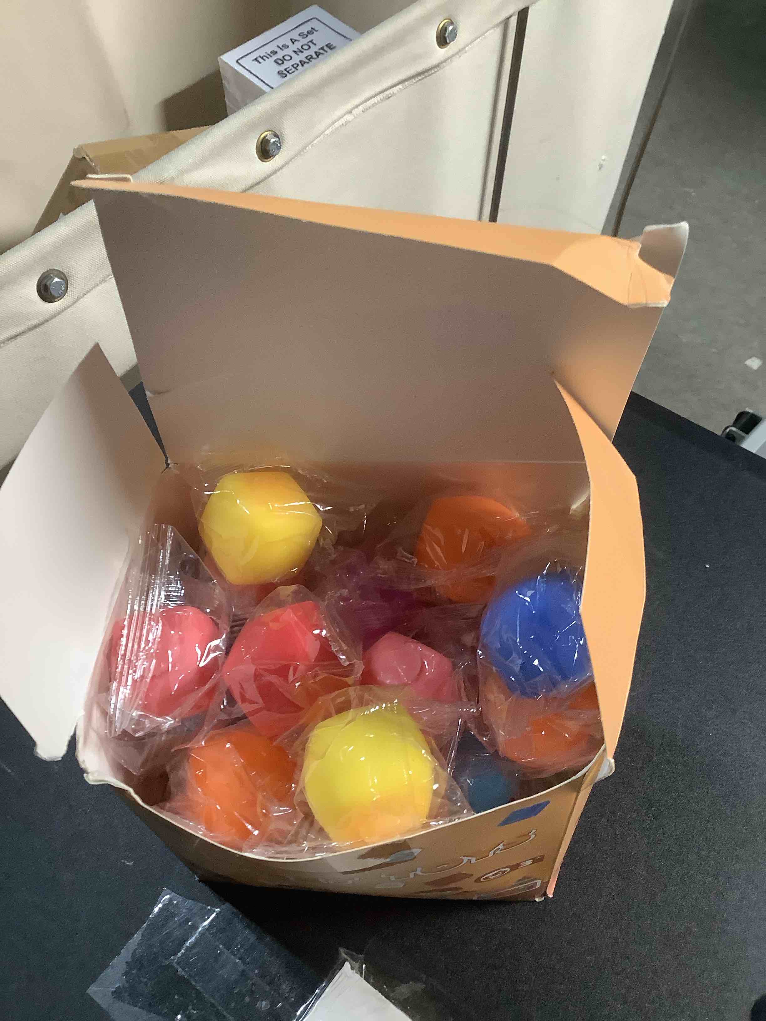 Condition photo showing Good Condition for 40 Pack Slow Rising Stress Cube Fidget Toys, Squishy Balls Sensory Fidget Toys for Kids Adults, Square Shape Fidgets for Classroom, Party Favors Pull Stretch Squishy Toy Classroom Prize Box Toys